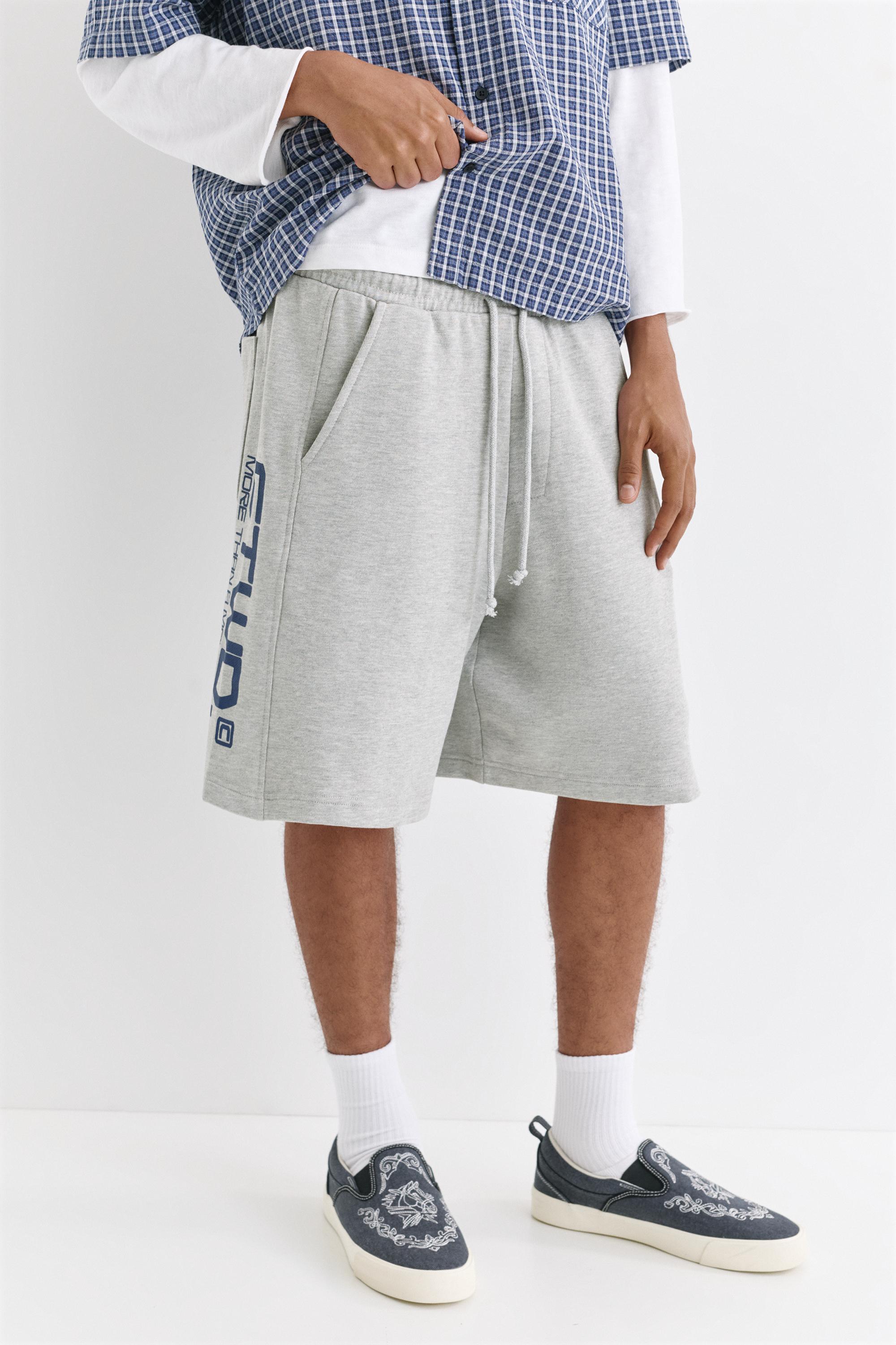 STWD sports Bermuda shorts — Medium marl