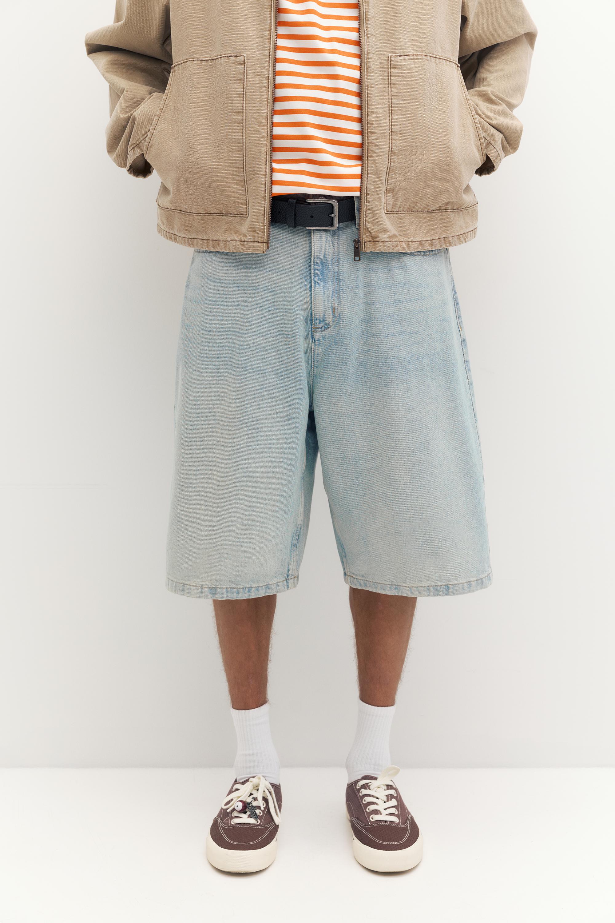 STWD Skater denim bermuda - Görsel 9