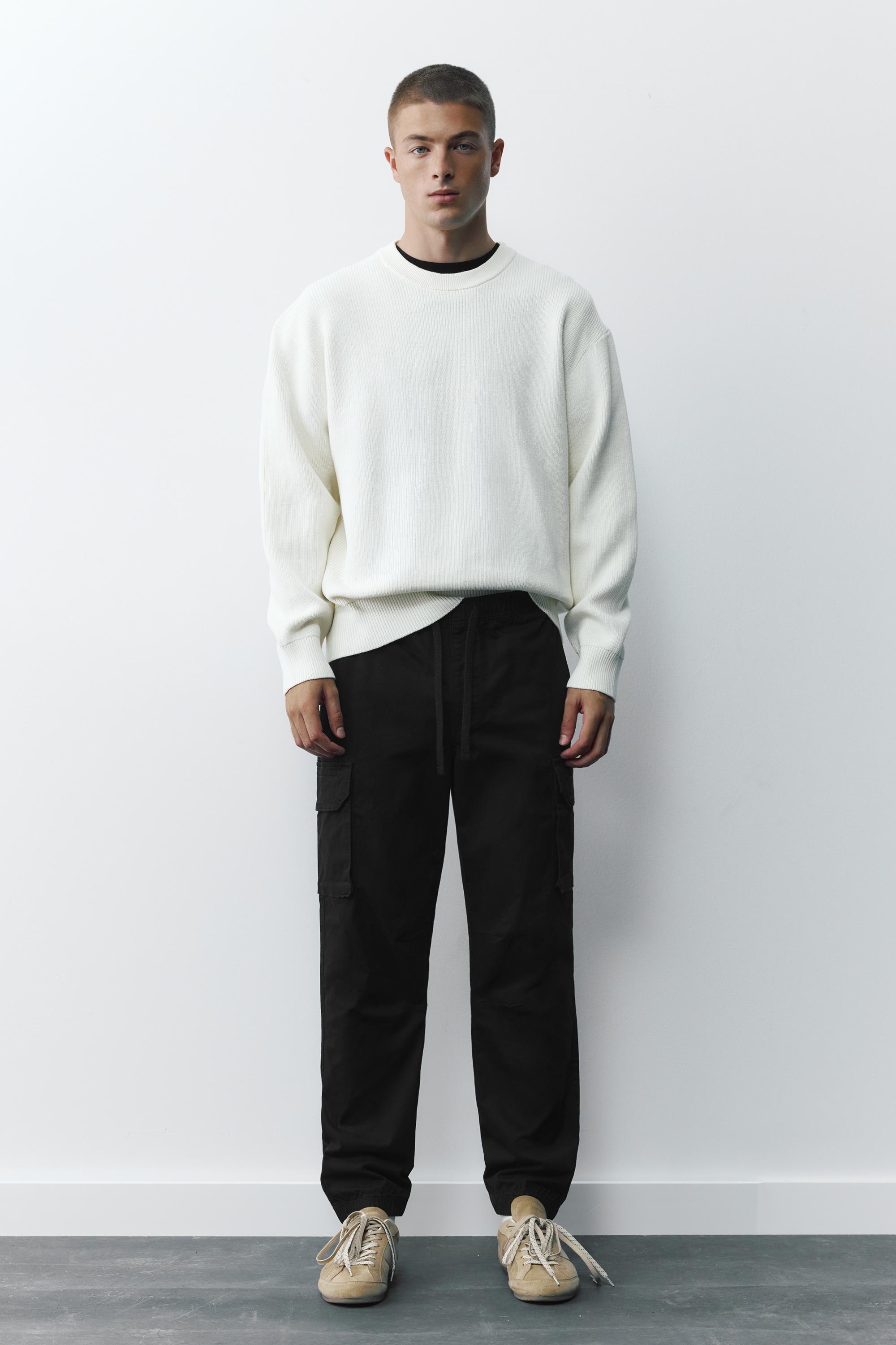 Pull&Bear Kargo jogger pantolon görsel 8