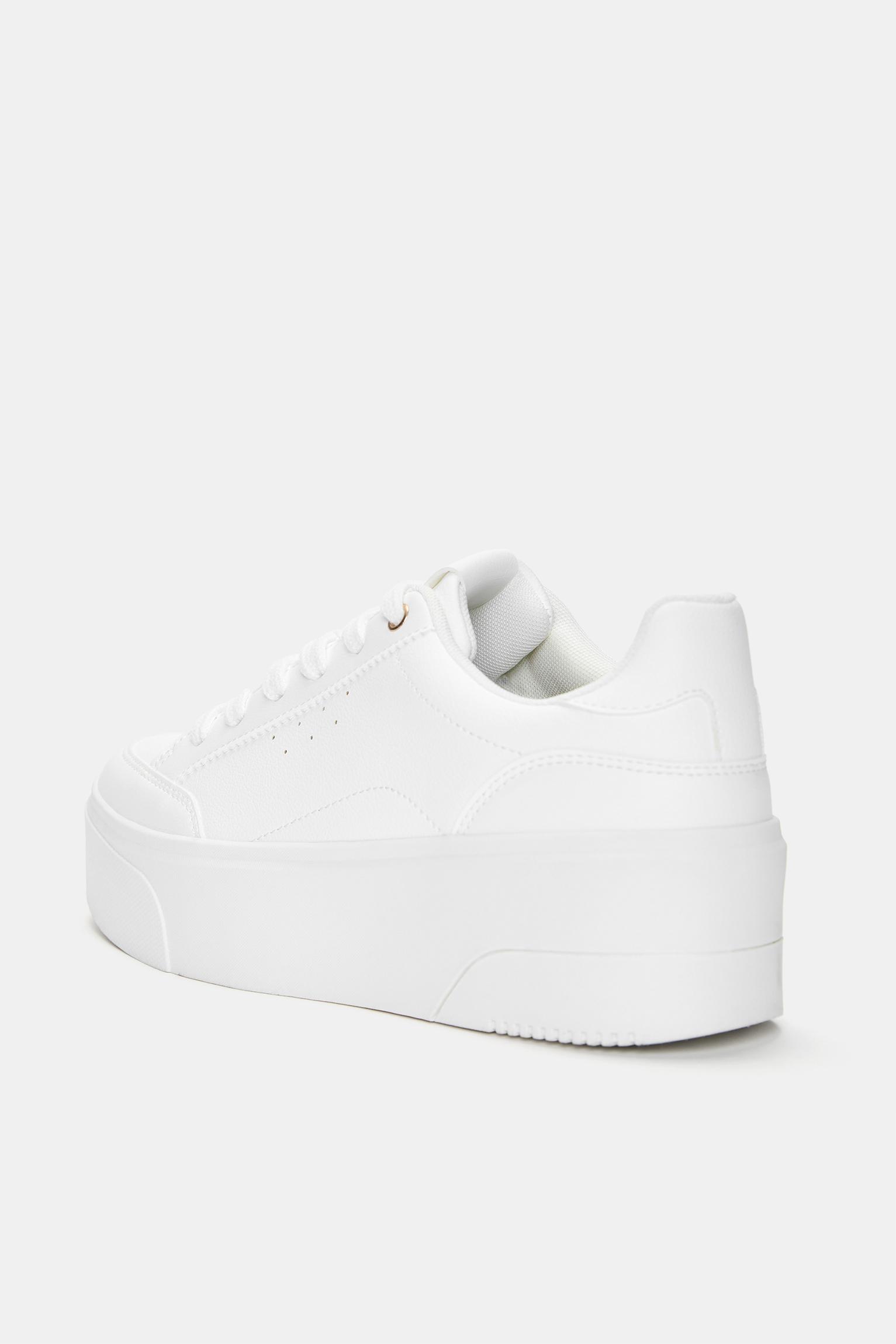 Platform sneakers — White
