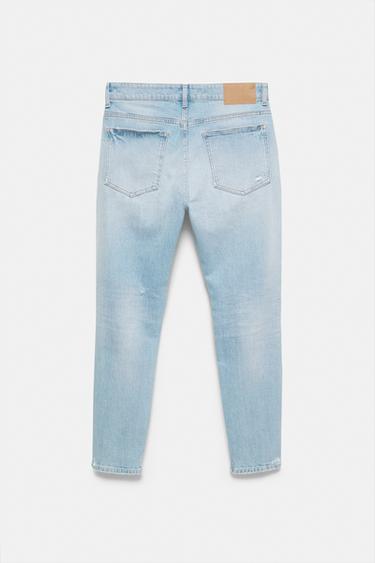 Ripped skinny jeans — Pale indigo 7