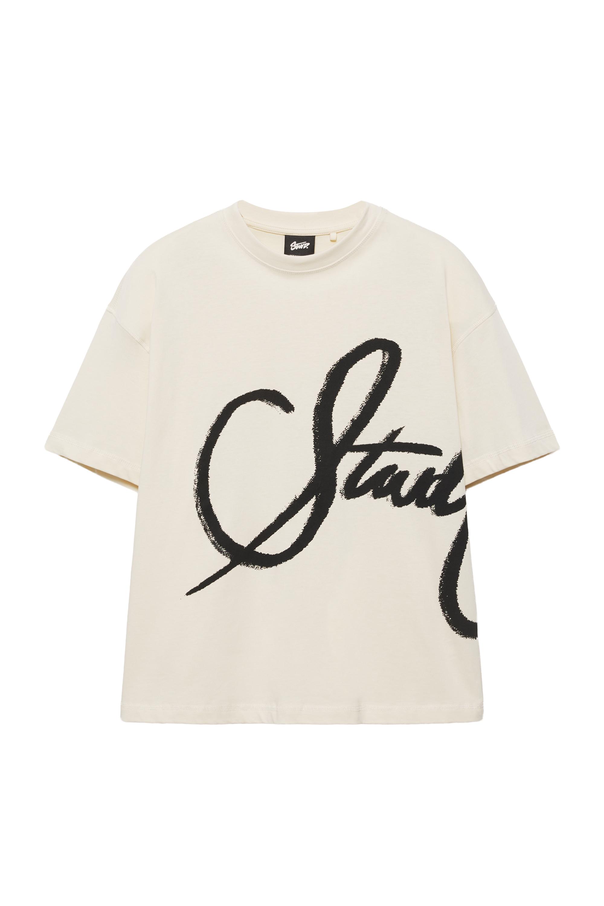 Pull&Bear STWD graffiti tişört görsel 6
