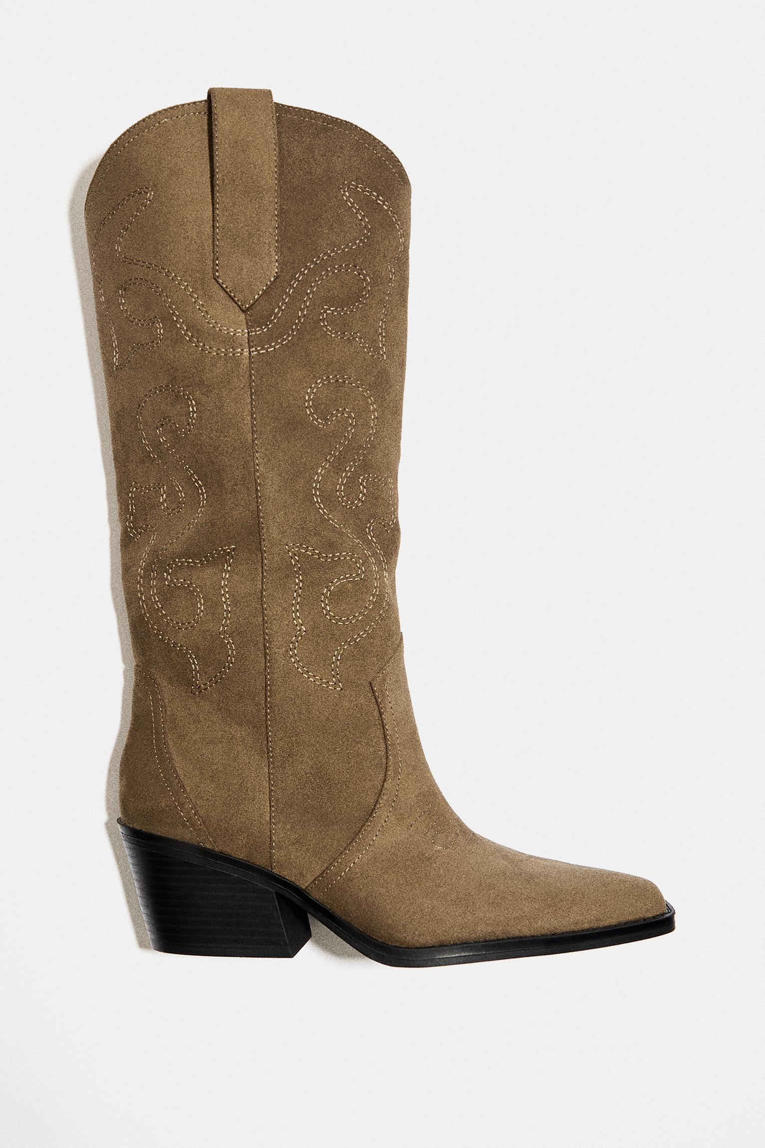 Cowboy boots — Brown