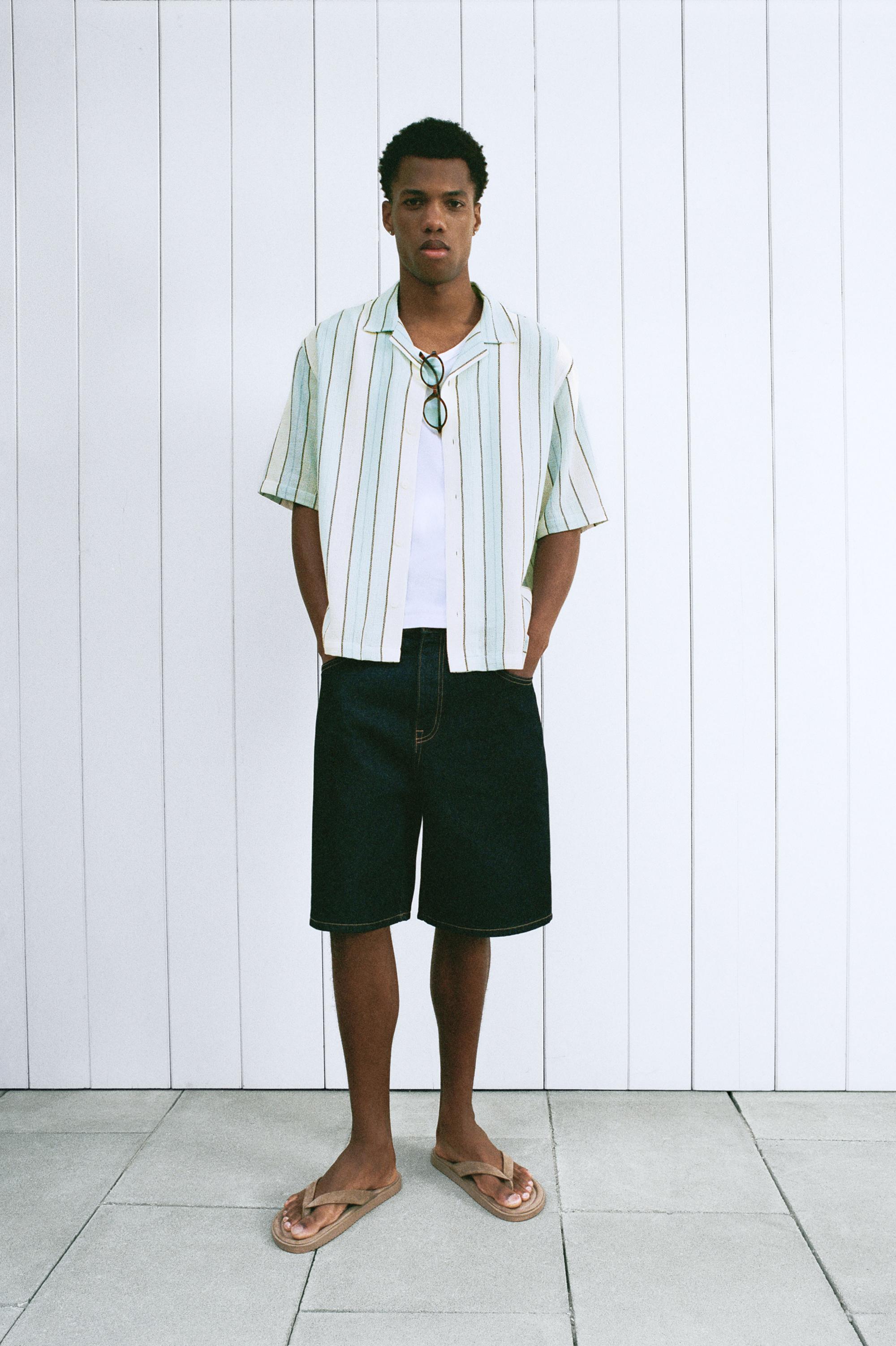 Striped rustic shirt — Striped