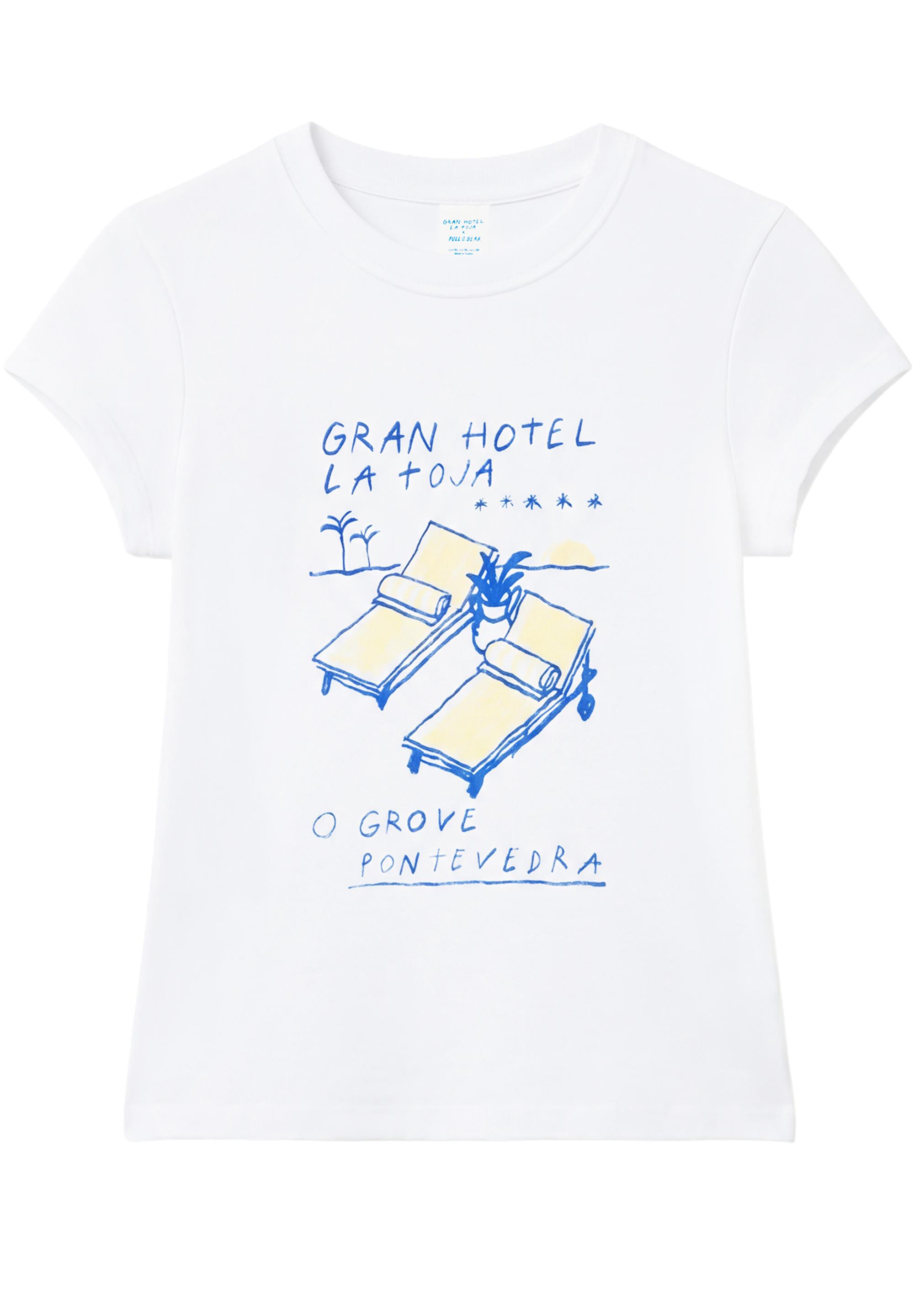 La Toja sun loungers T-shirt — Ice