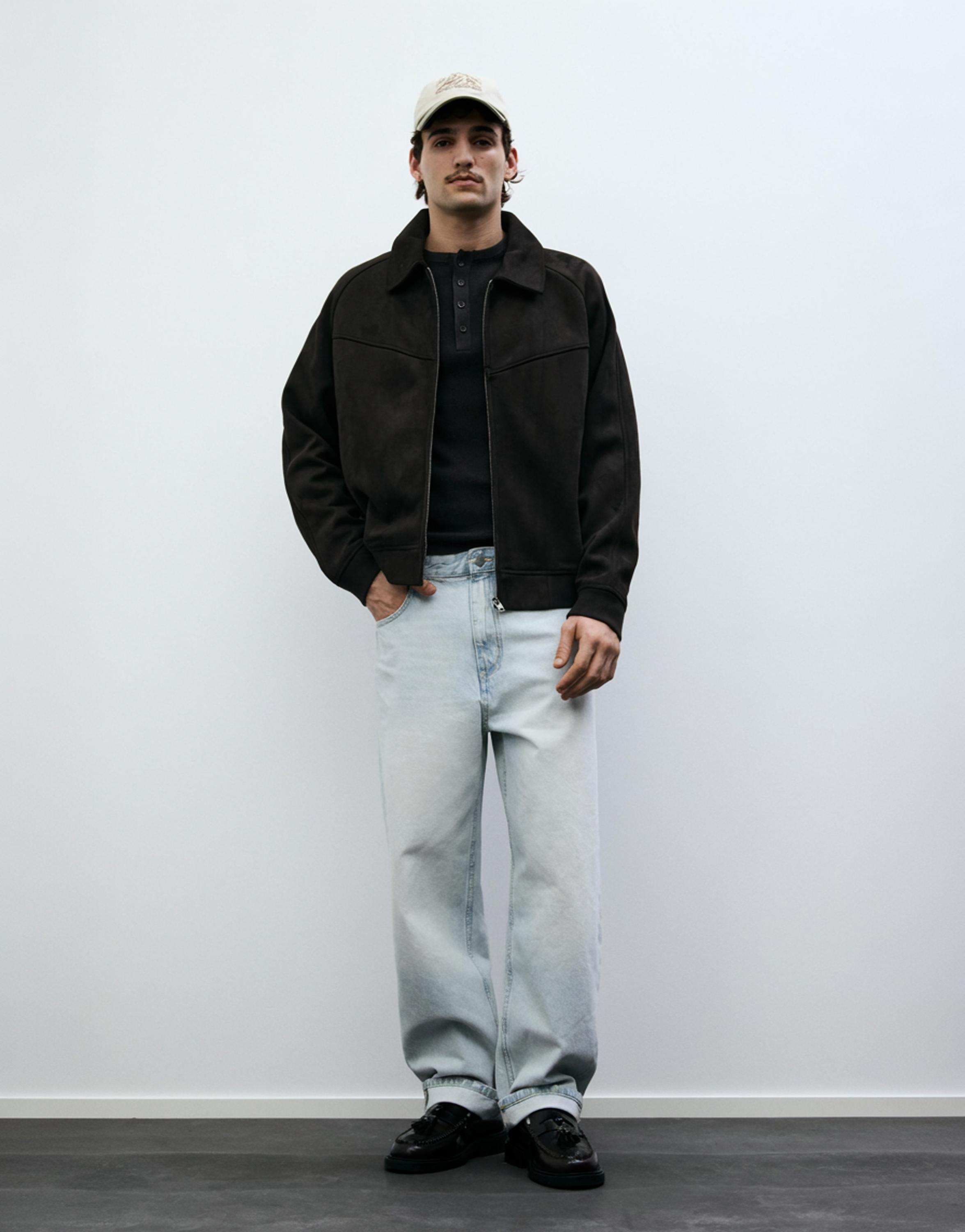 Suni süet ceket - Görsel 73