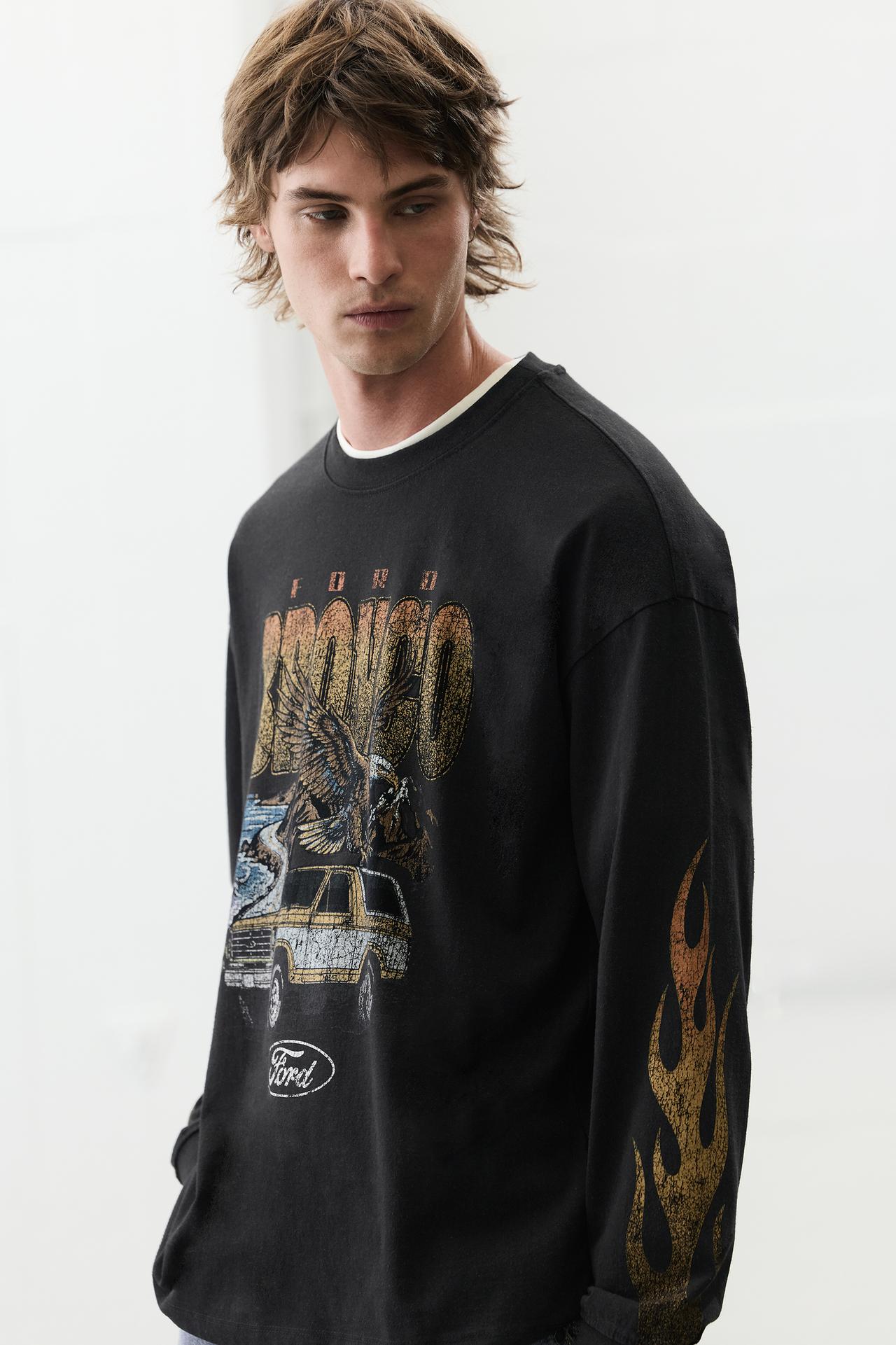 Ford Bronco T-shirt — Dark anthracite