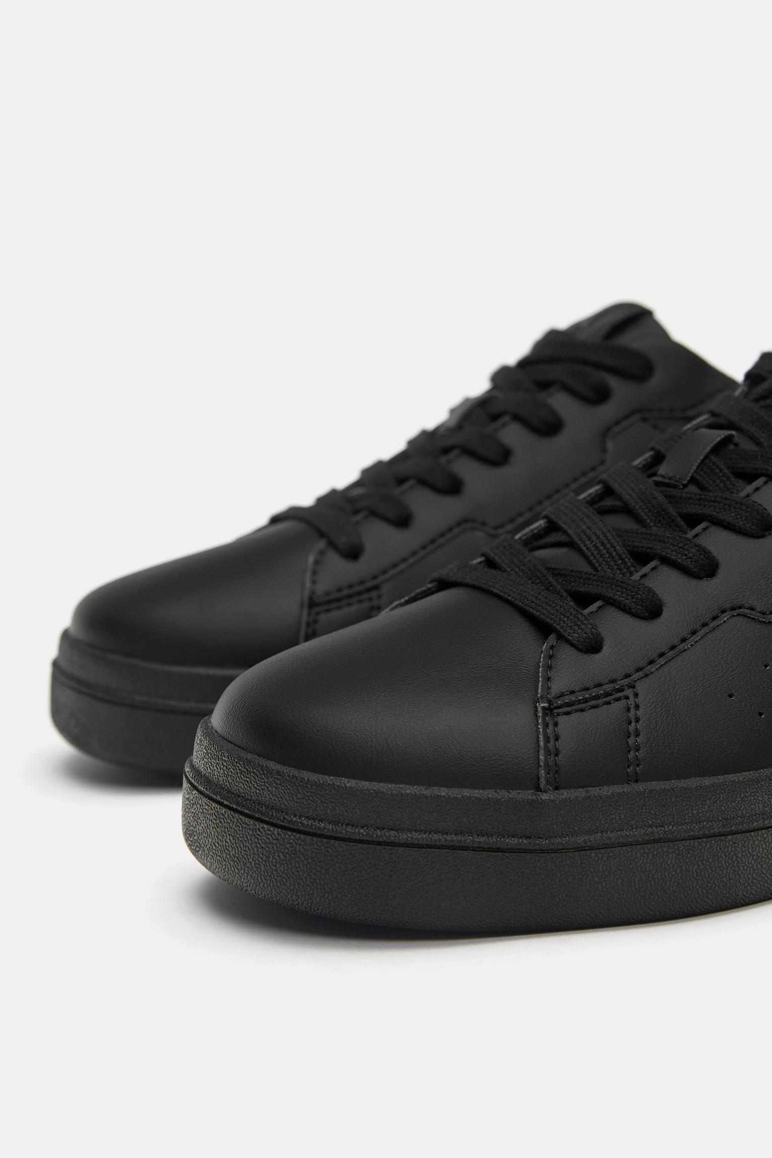 Casual chunky sole trainers — Black