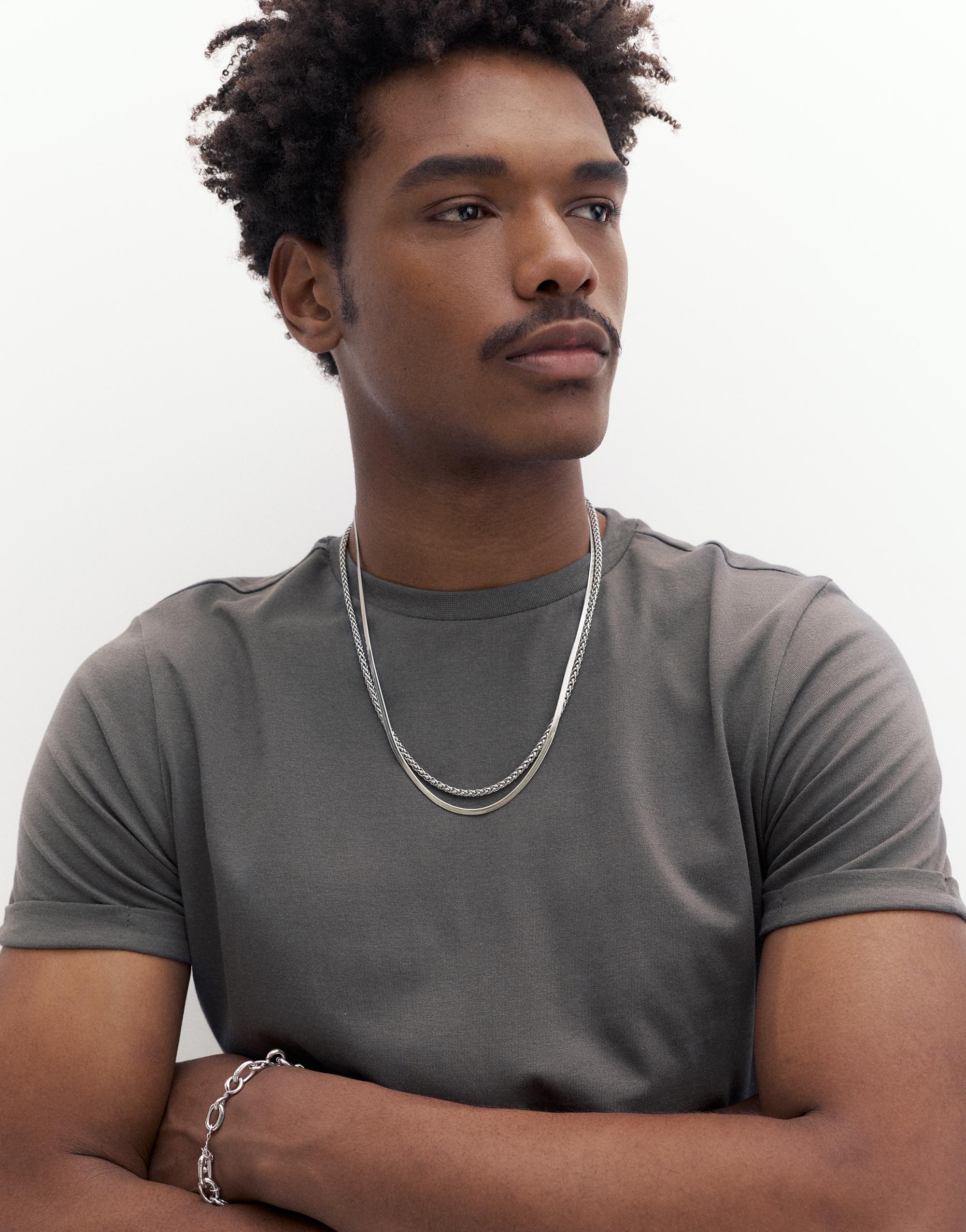Muscle fit T-shirt — Dark grey