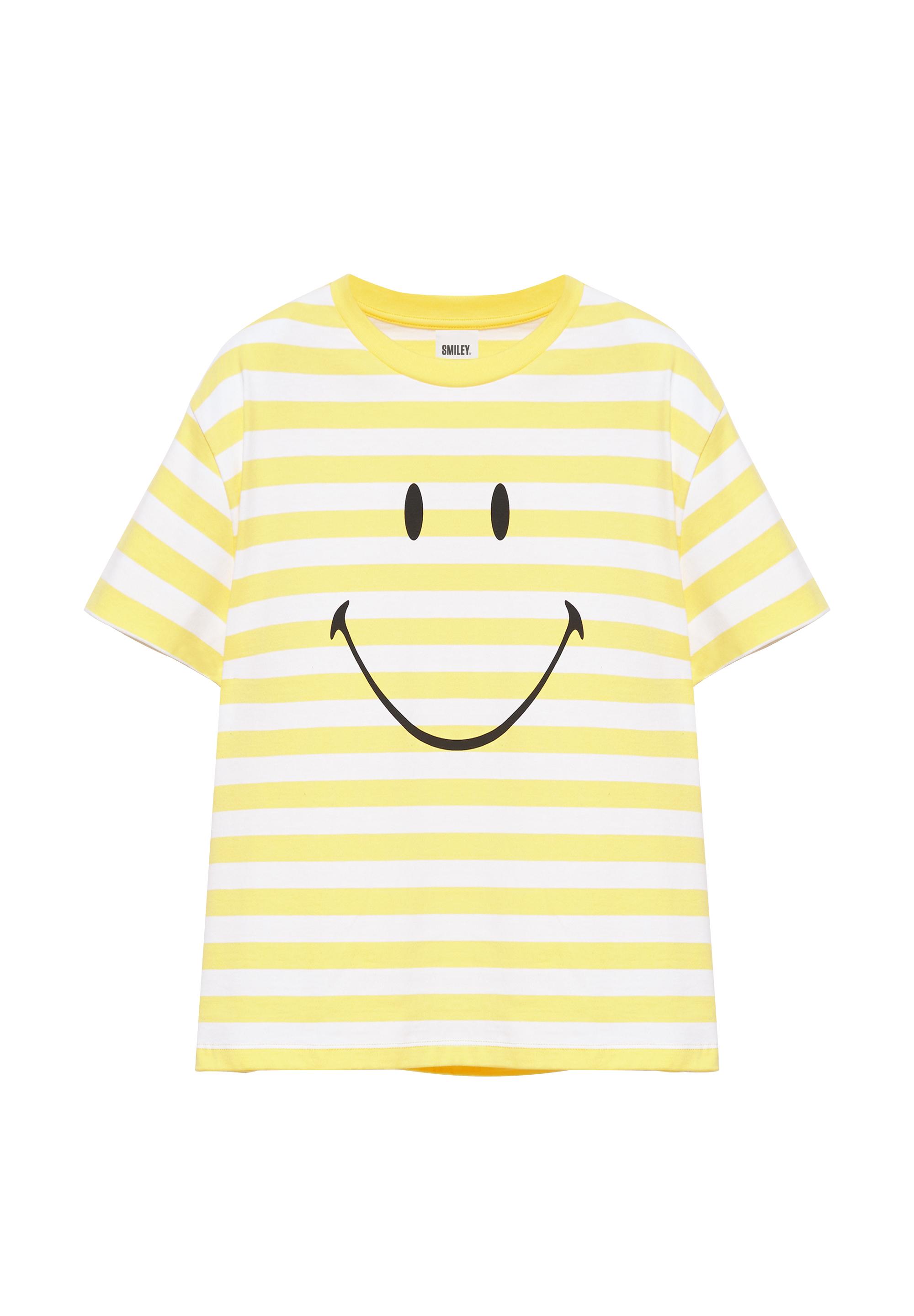 Smiley striped T-shirt — Striped