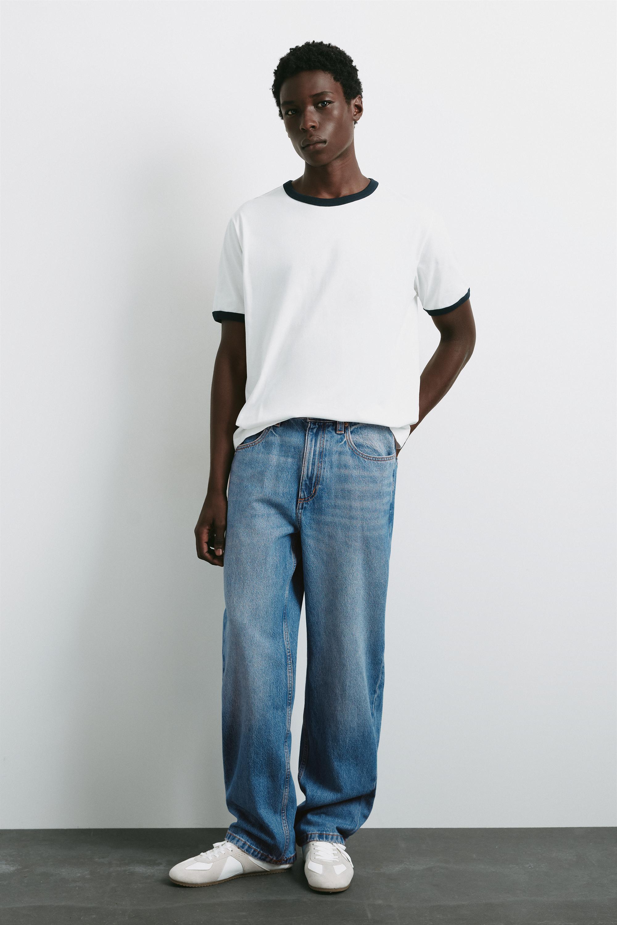 Baggy jeans — Turquoise