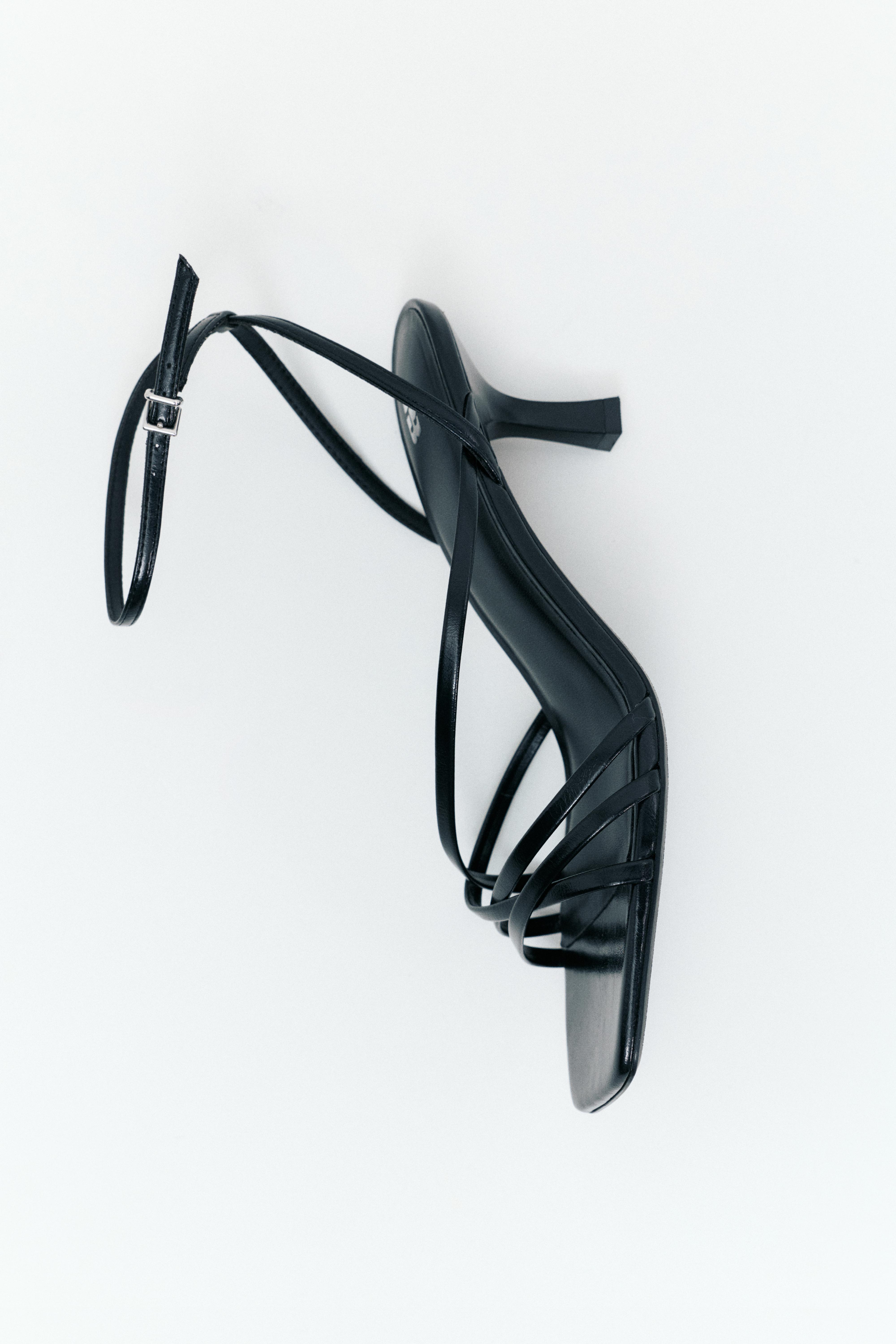 Bantlı topuklu sandalet - Görsel 81