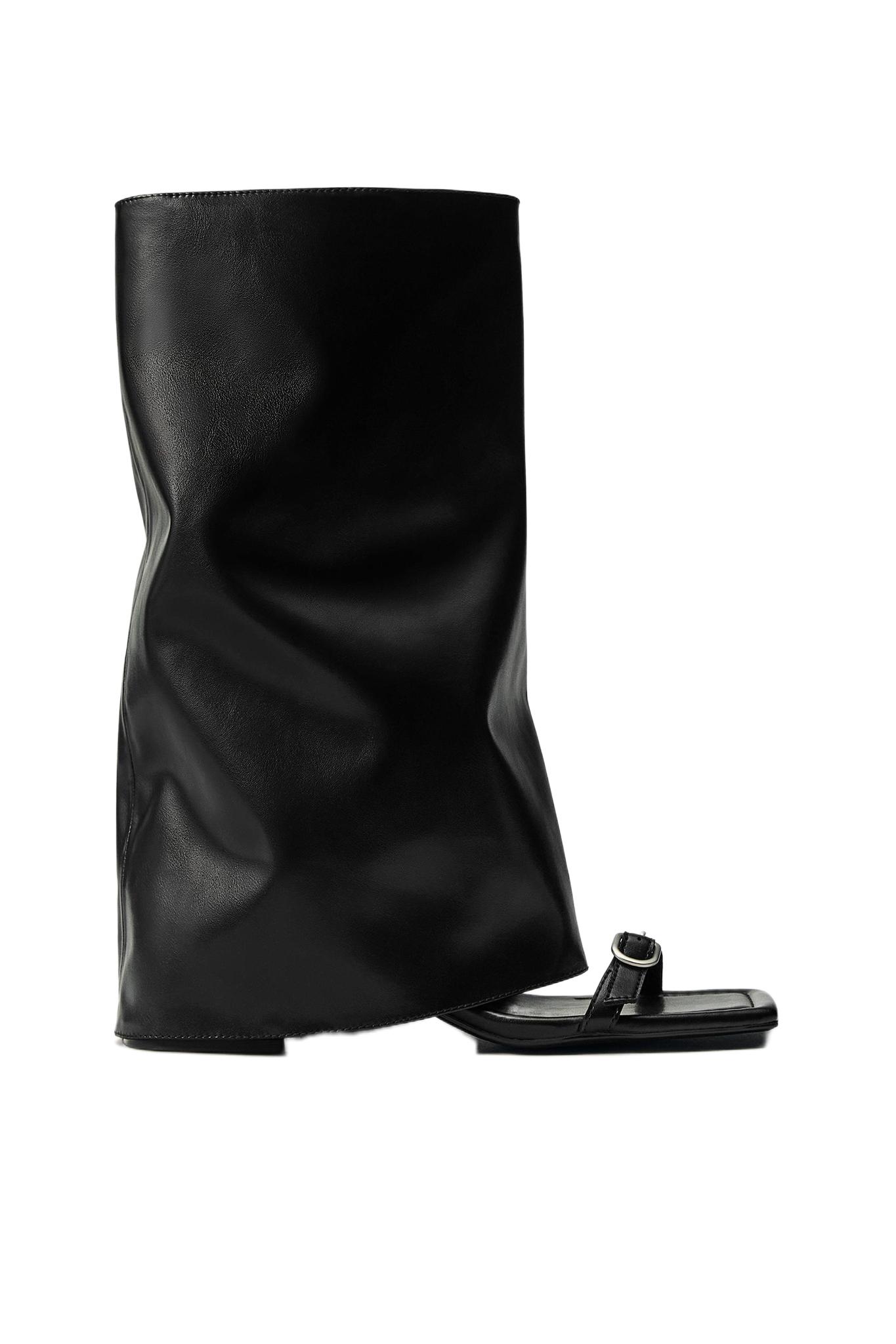 Pull&Bear Botin stili topuklu sandalet