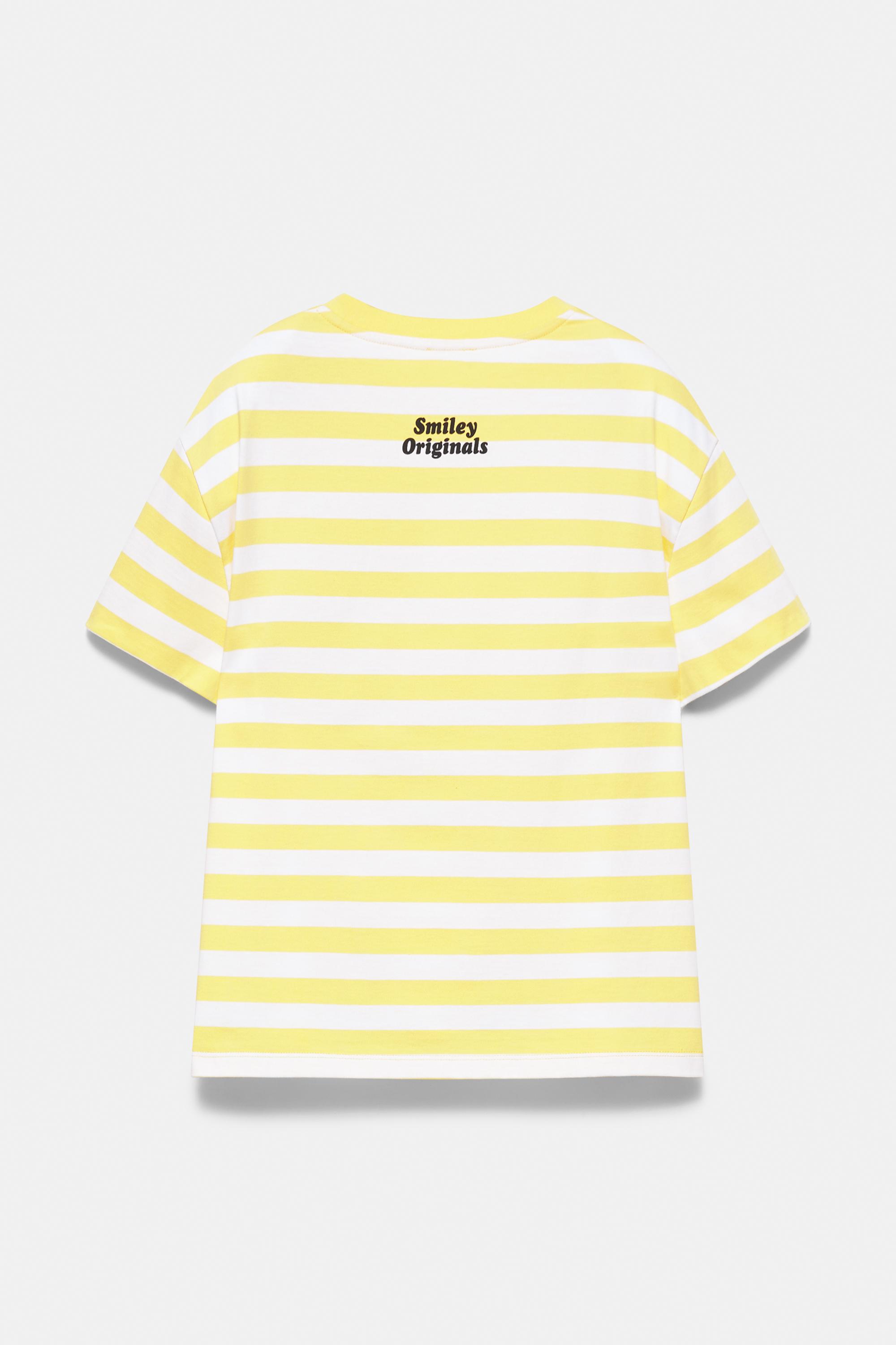 Smiley striped T-shirt — Striped