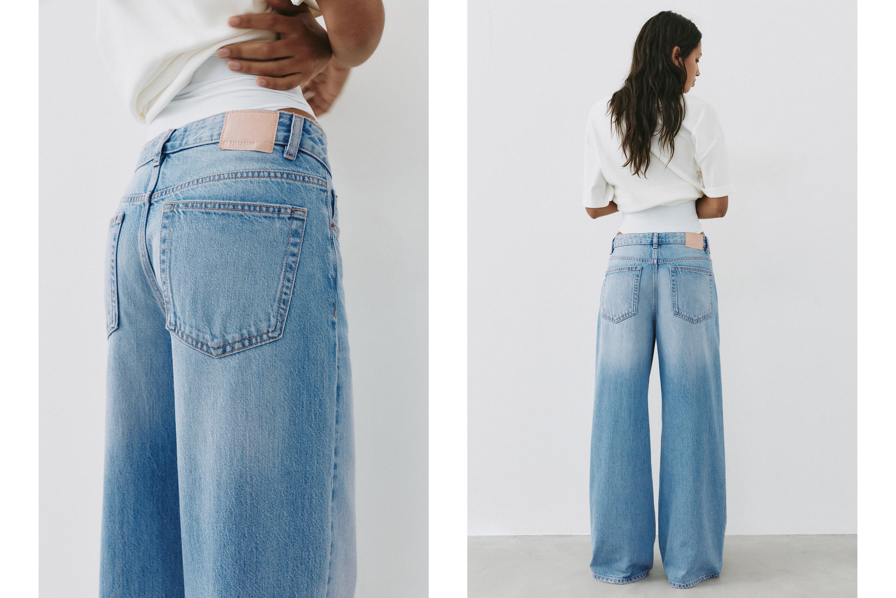 Oversize baggy jeans — Indigo
