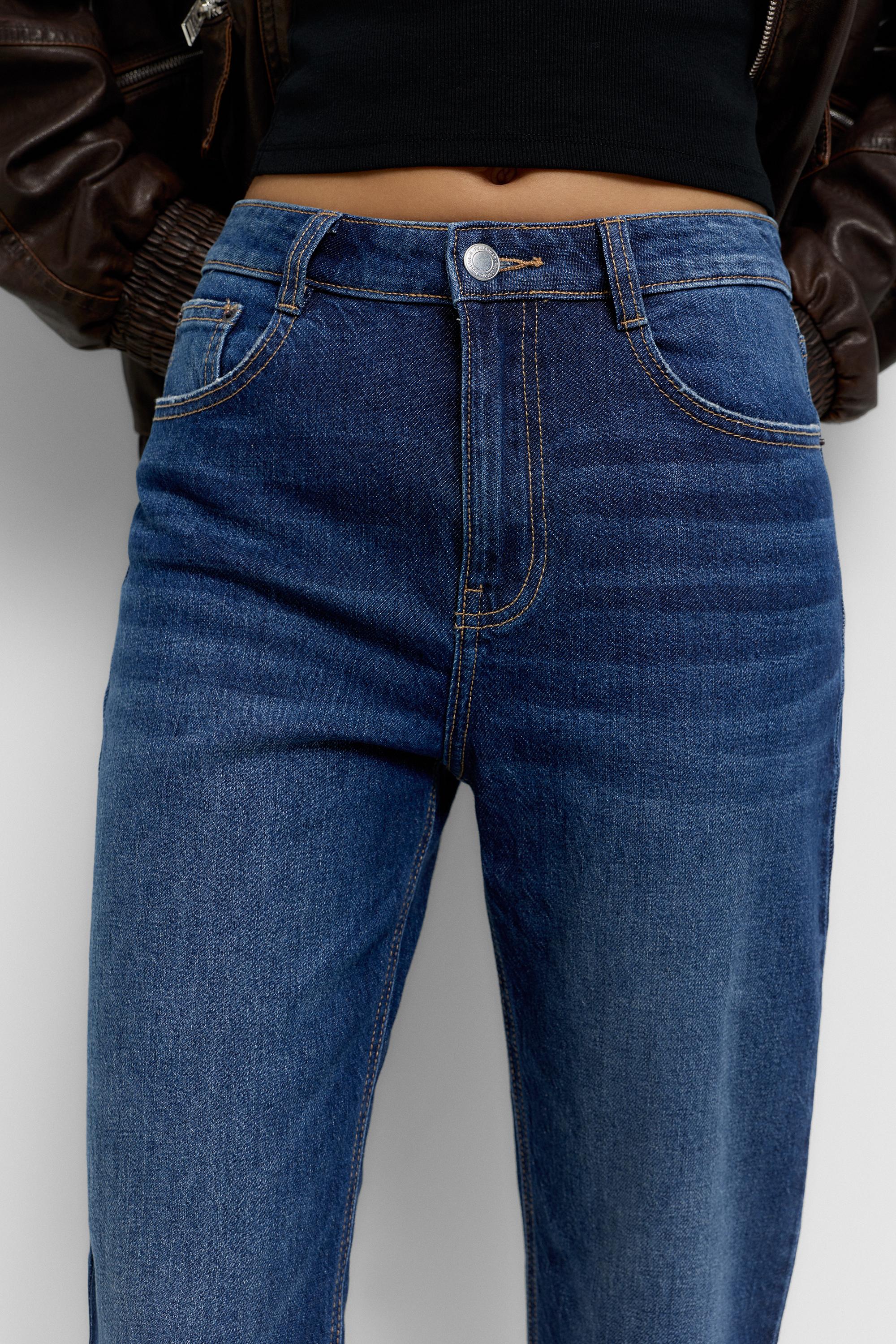 Slim fit comfort jeans — Navy