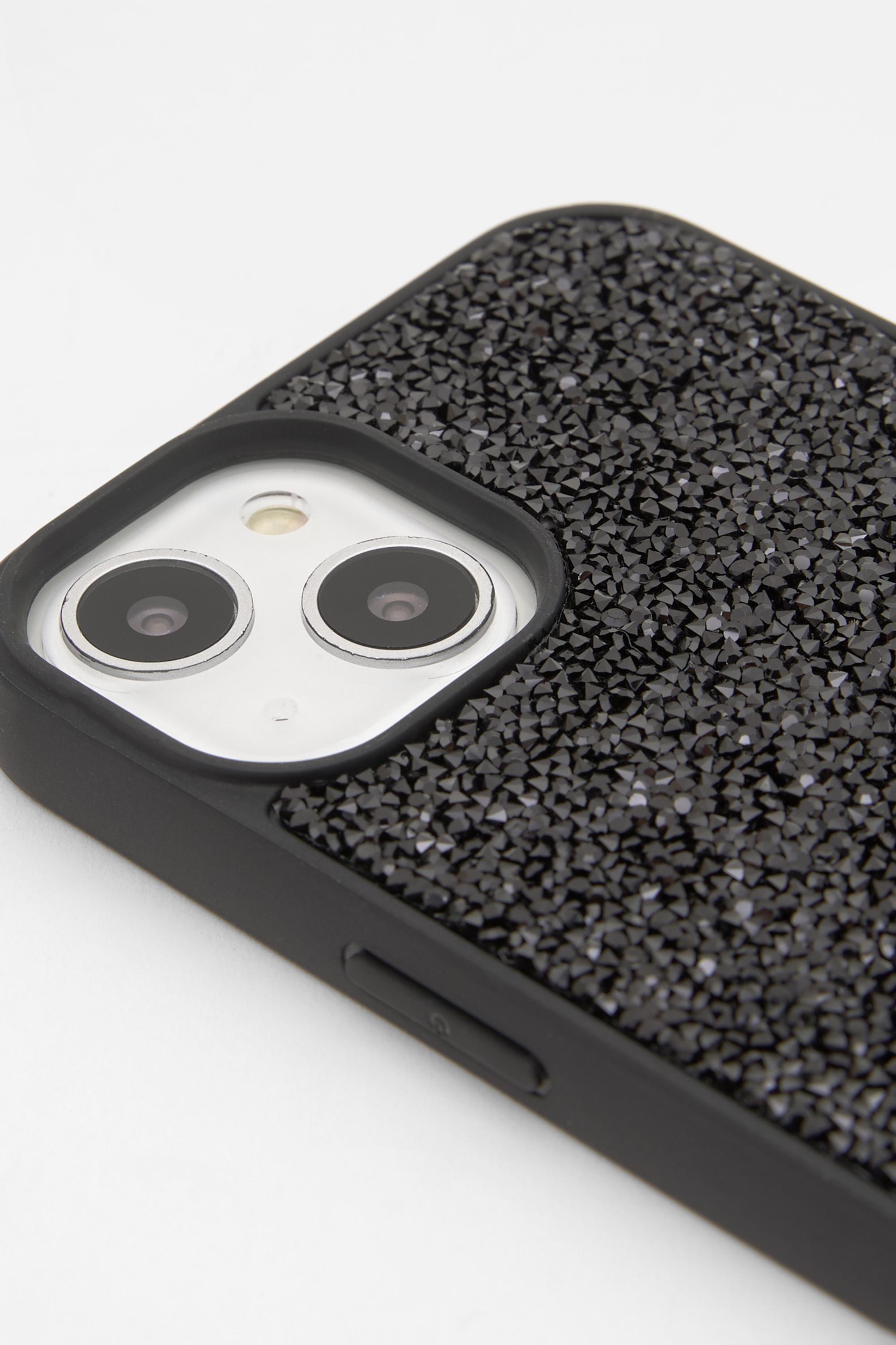 Shimmery iPhone case — Black