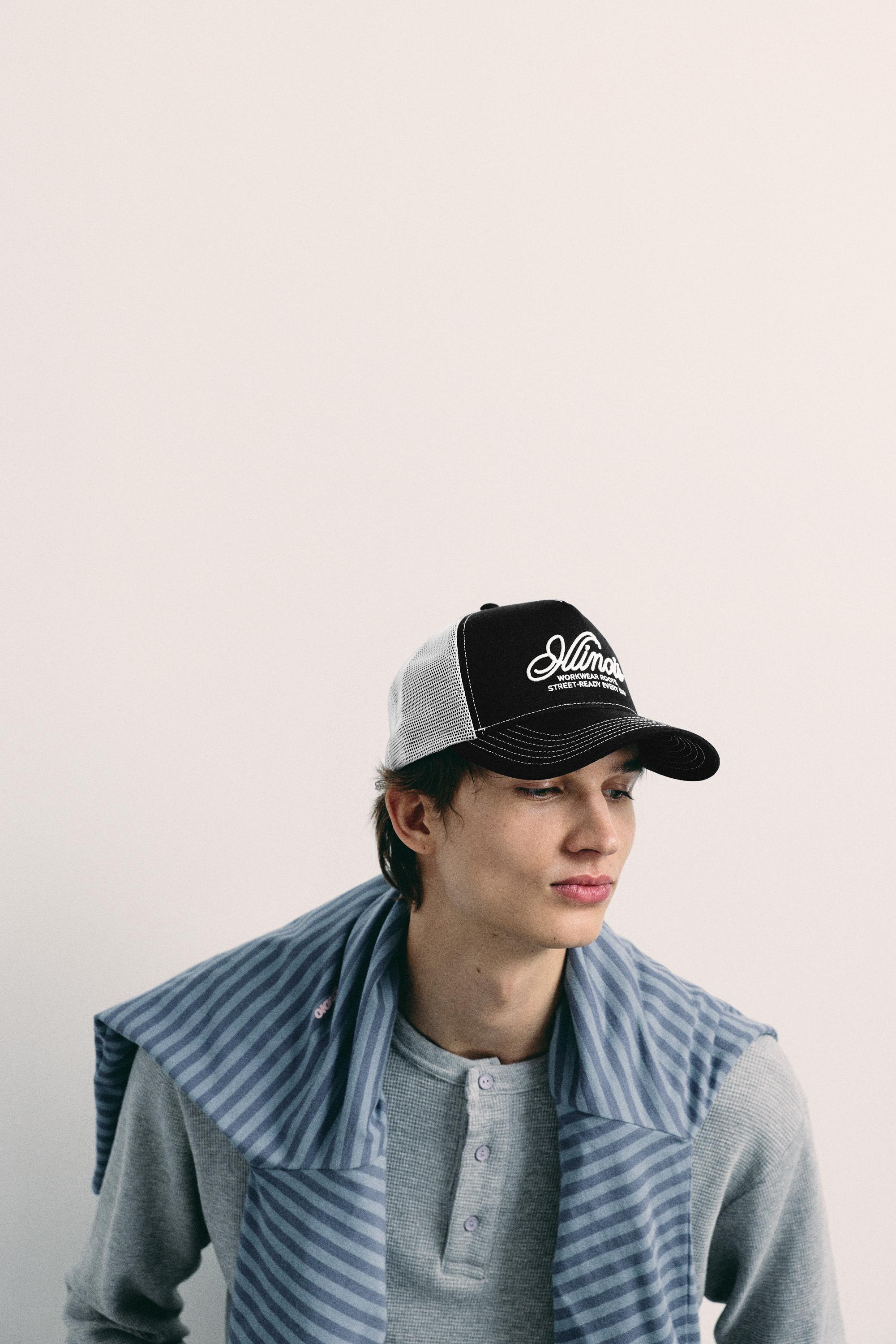 Pull&Bear Illinois trucker şapka görsel 8