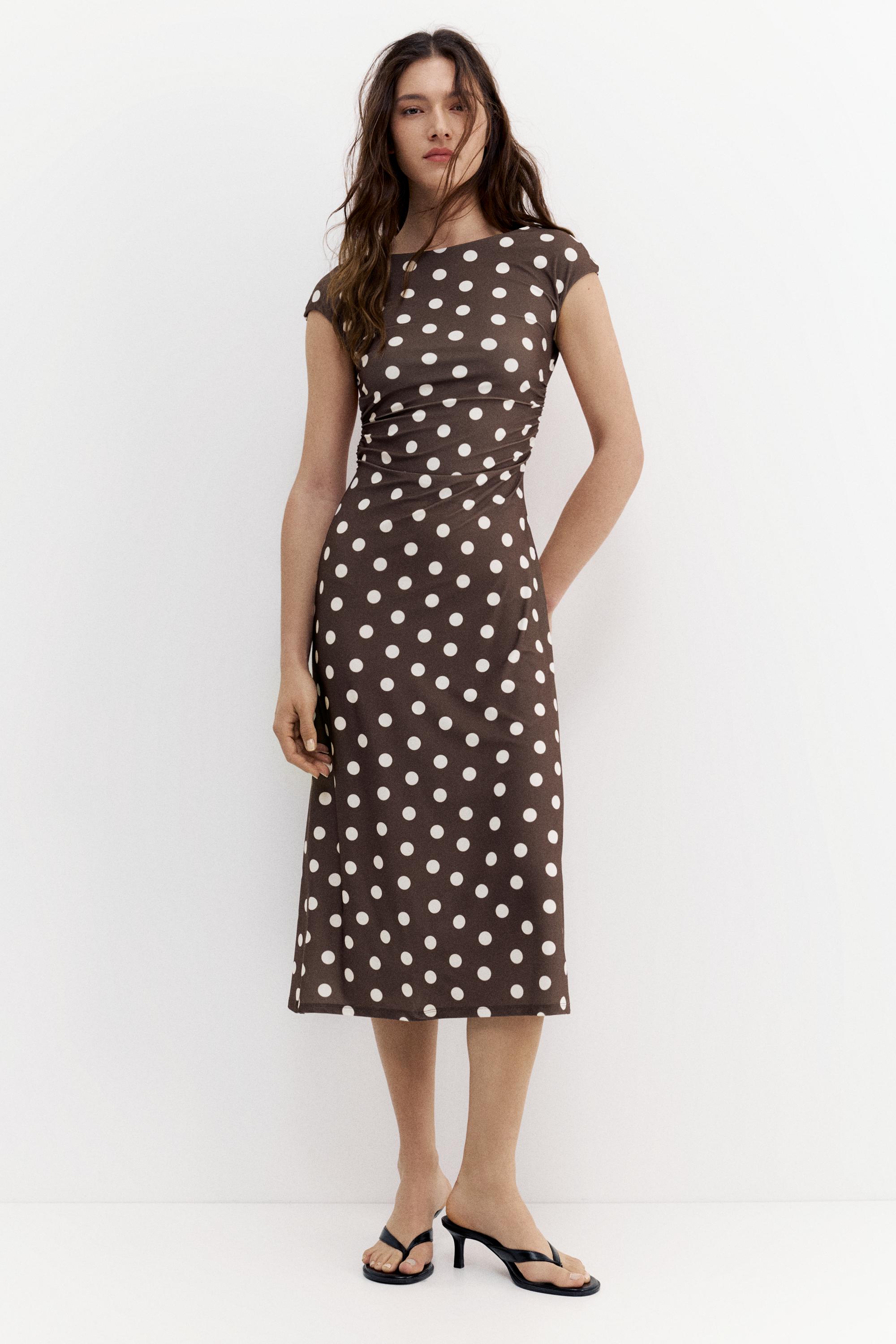 Open back midi dress — Print 2