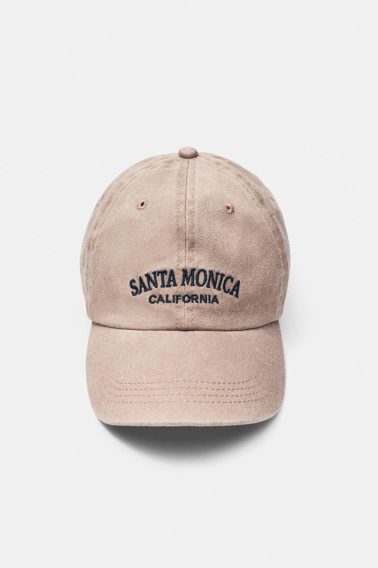 Santa Monica graphic cap — Pink