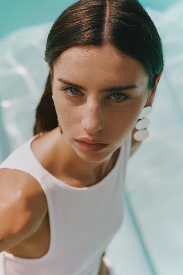 Circle earrings — Silver 2