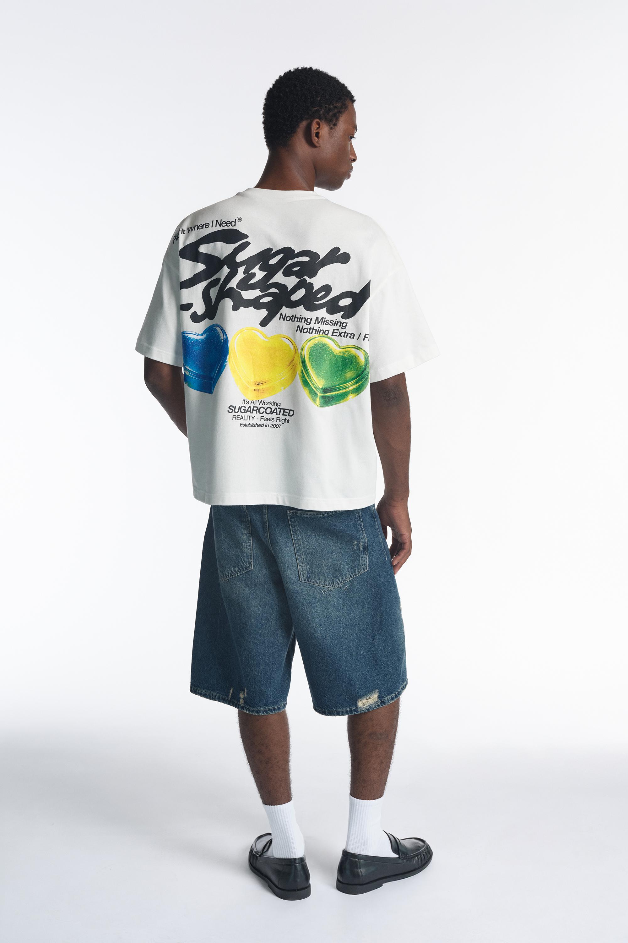 STWD Sweet Candy graphic T-shirt — White