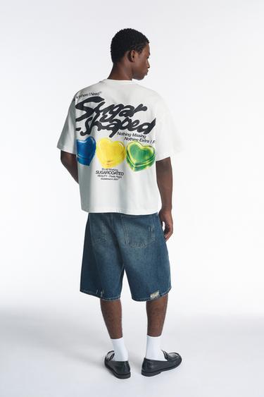 STWD Sweet Candy graphic T-shirt — White 2