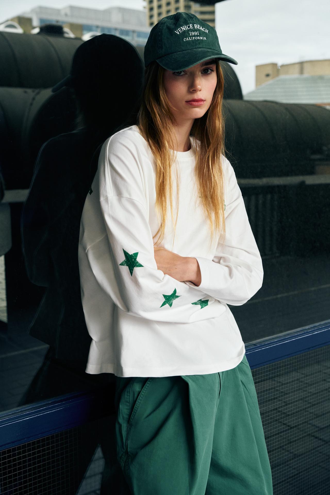 Los Angeles Graphic Oversize T-shirt — Ice
