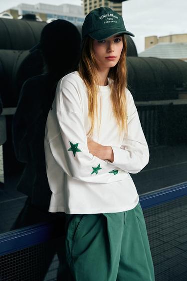 Los Angeles Graphic Oversize T-shirt — Ice 1