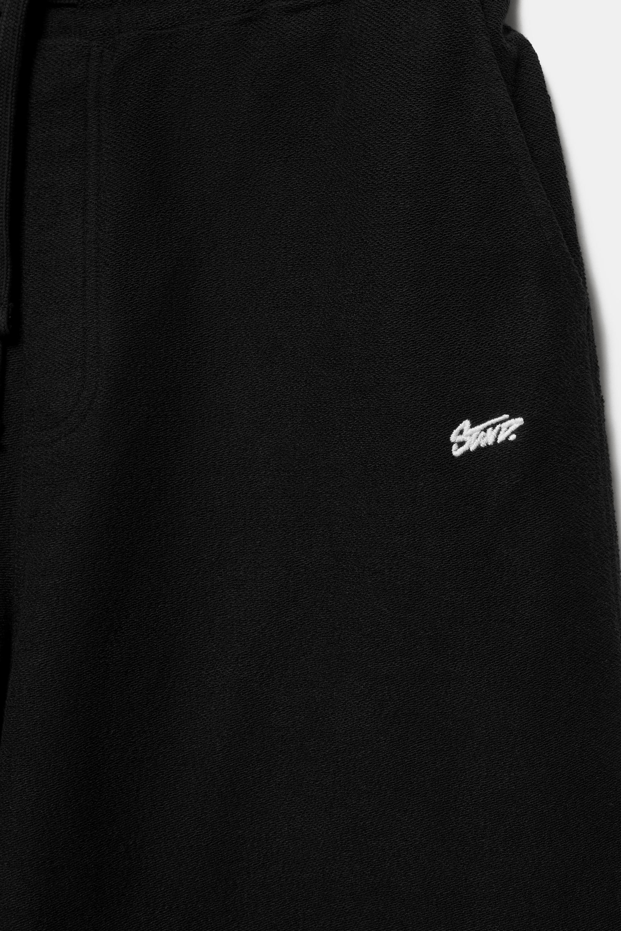 STWD skater jogger Bermuda shorts — Black