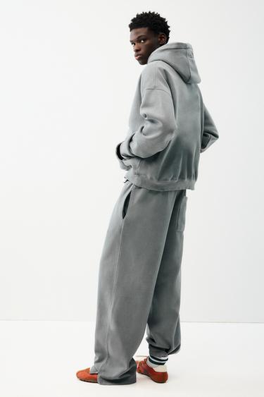 Washed STWD hood — Grey 3