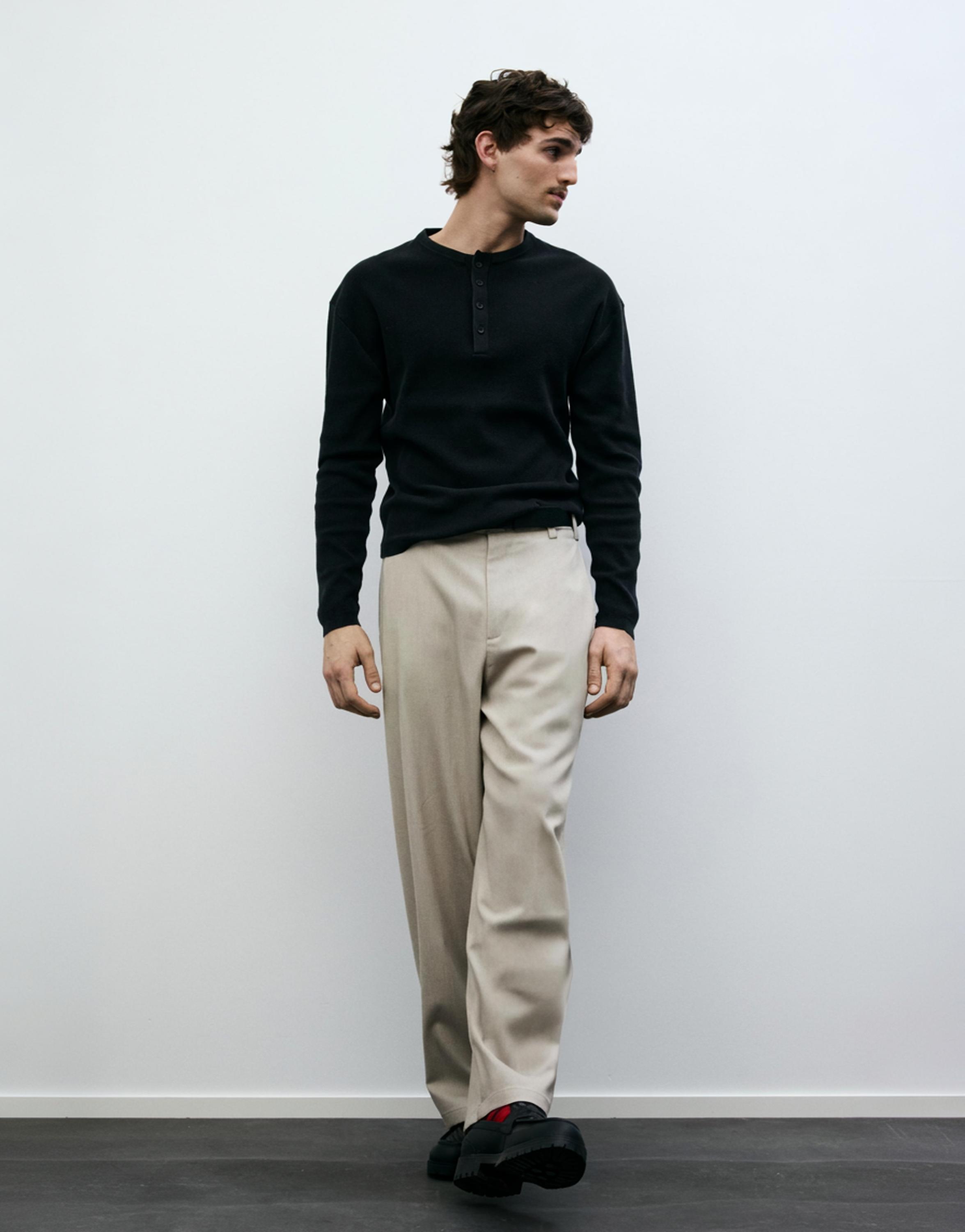 Henley yaka t-shirt - Görsel 52