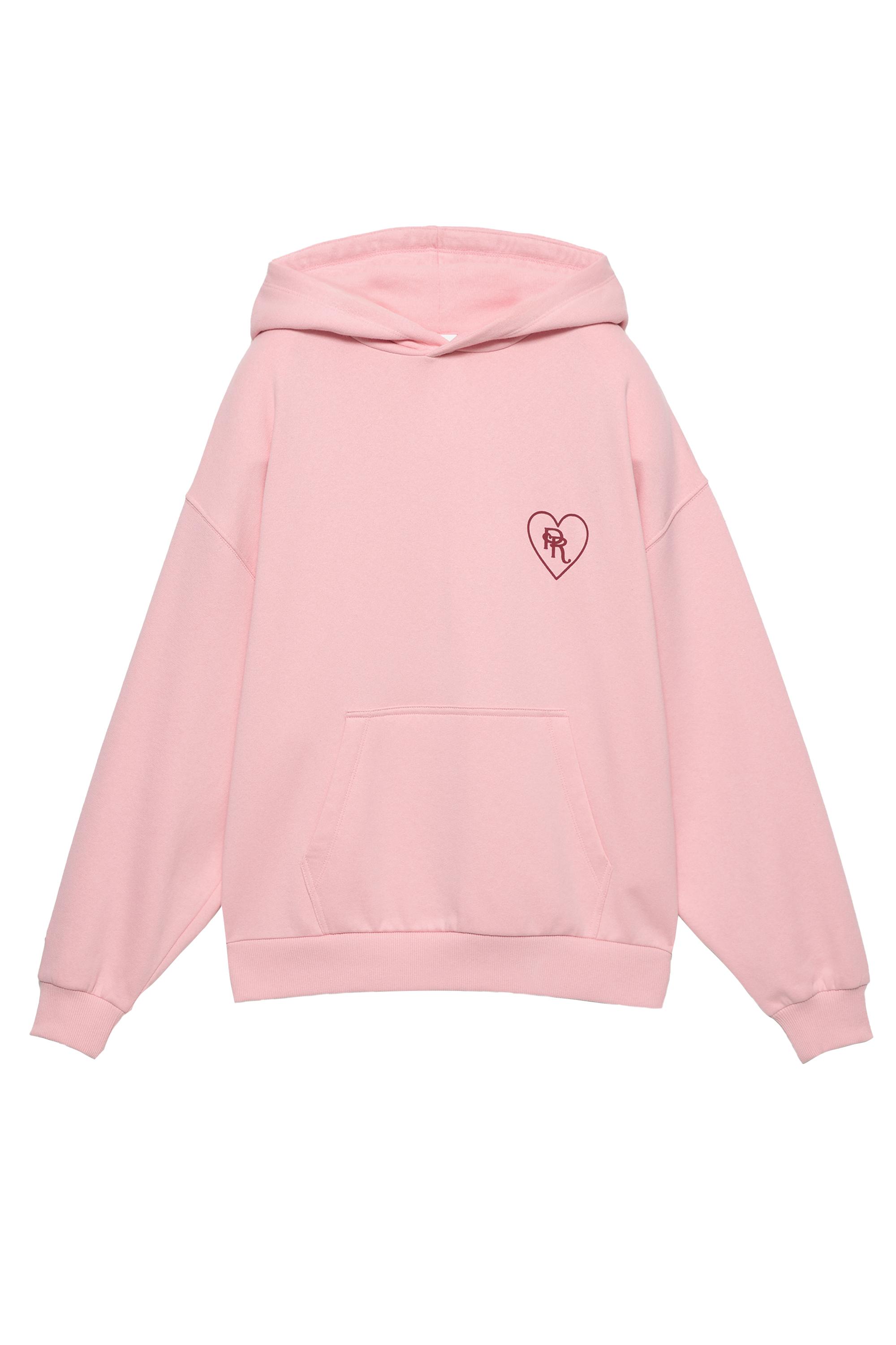 Heart graphic hoodie