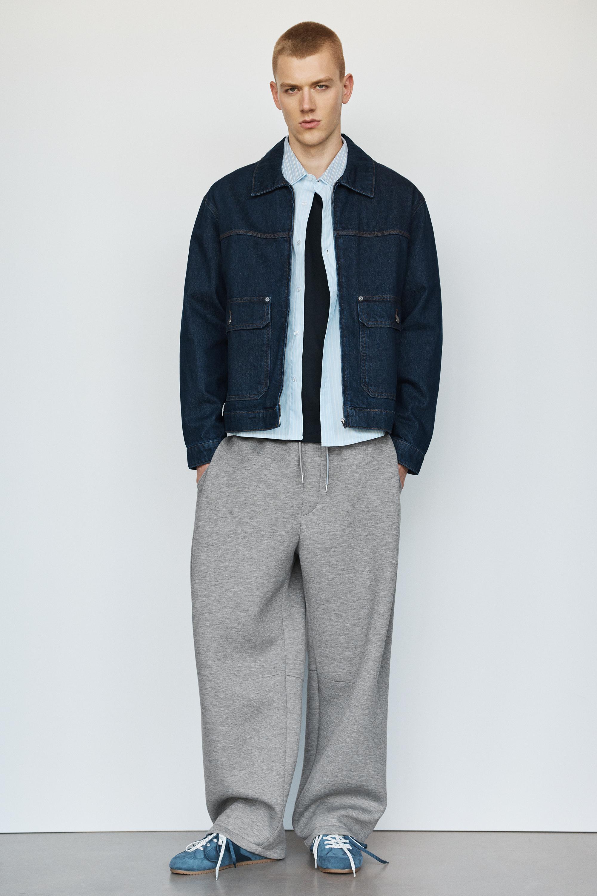 Pantalon Effet Néoprène À Pinces