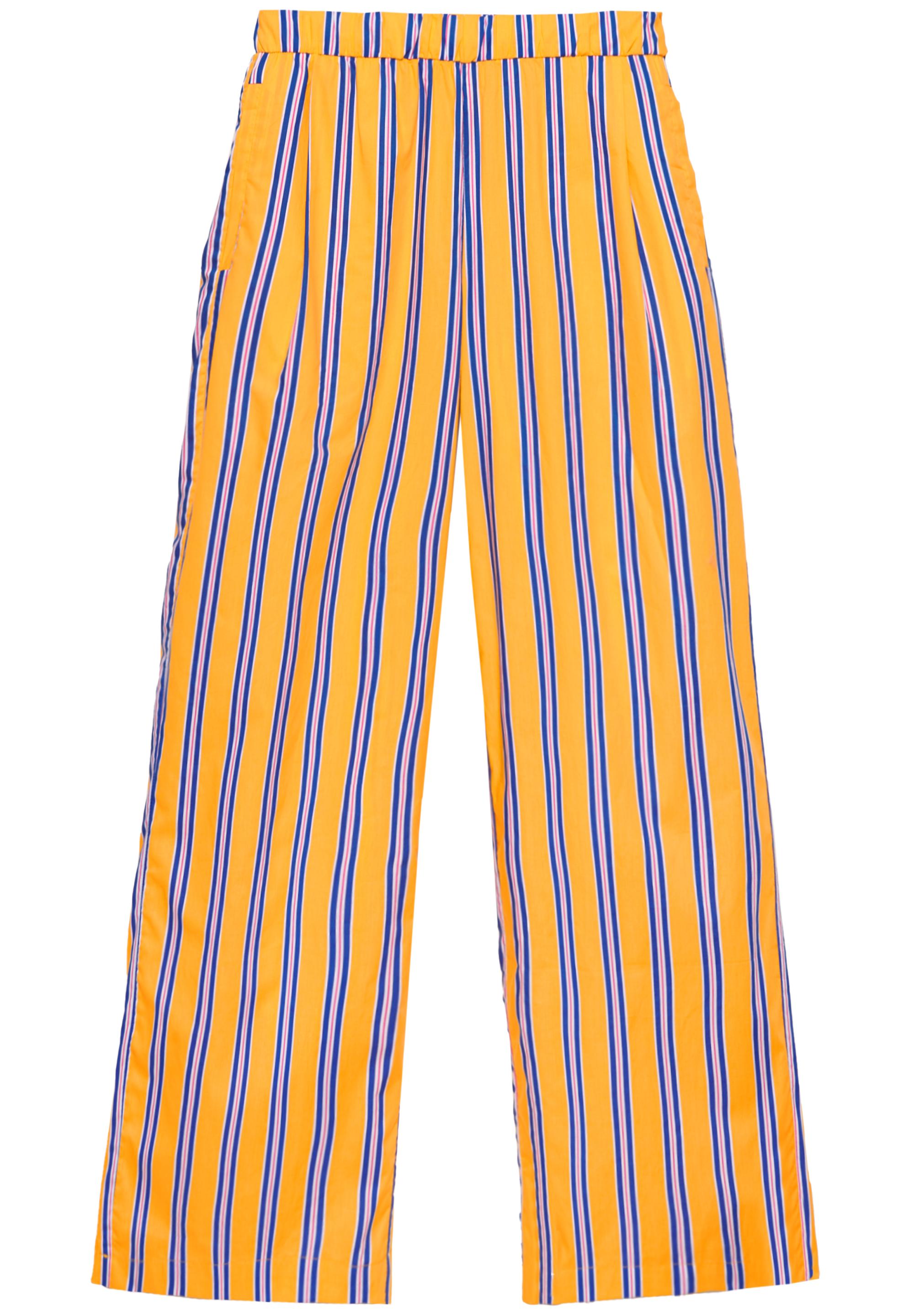 Çizgili pijama pantolon - Görsel 11