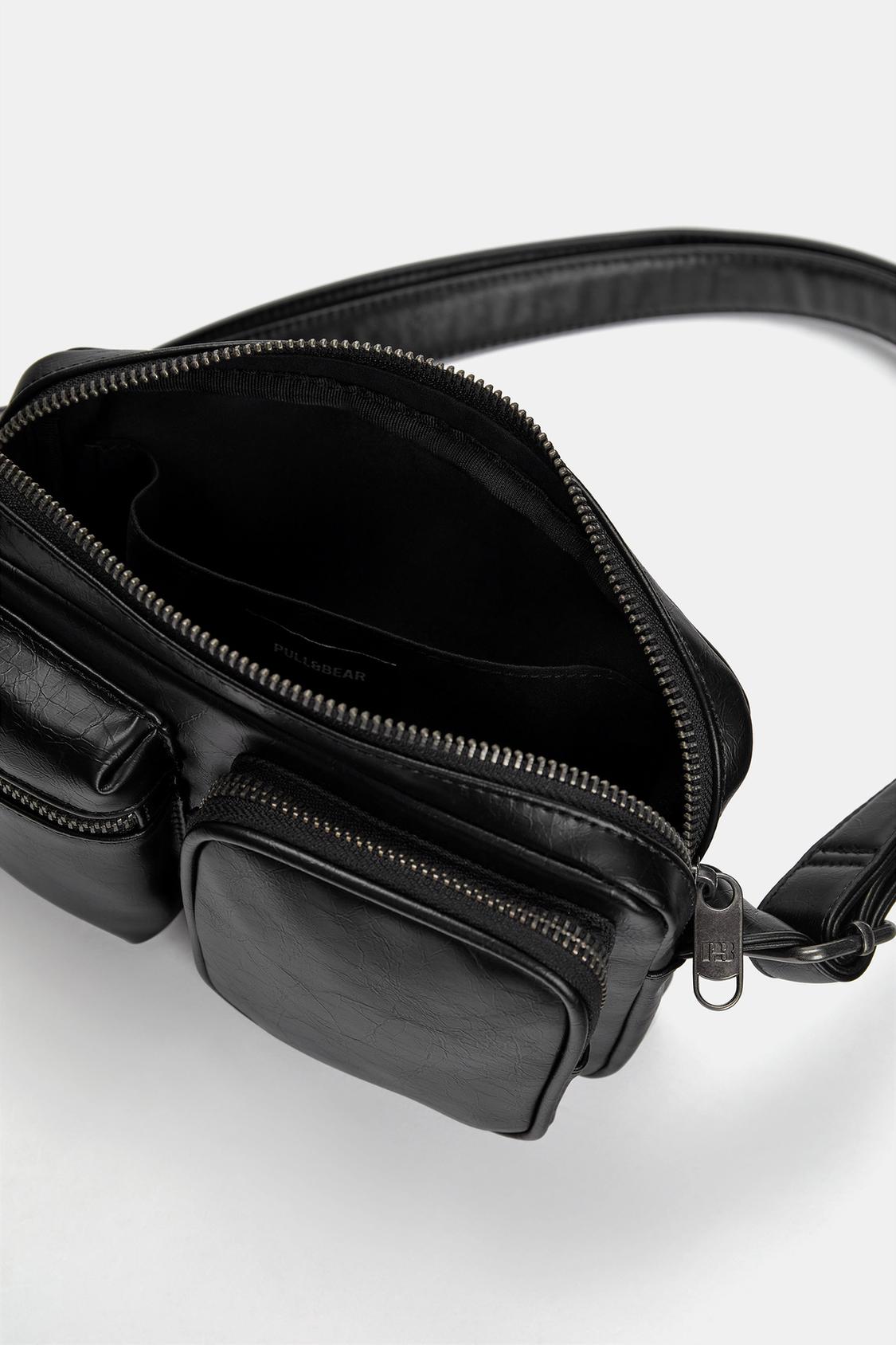 Multi-pocket crossbody bag - pull&bear
