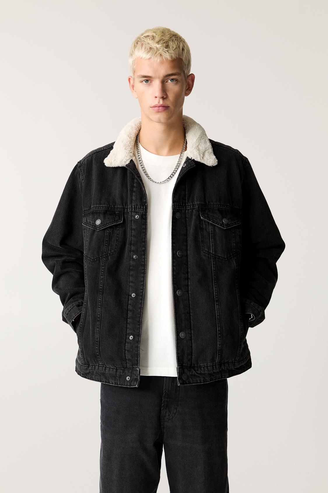 Faux Fur Coat Cappotti Paul And Bear Bomber Pull And Bear