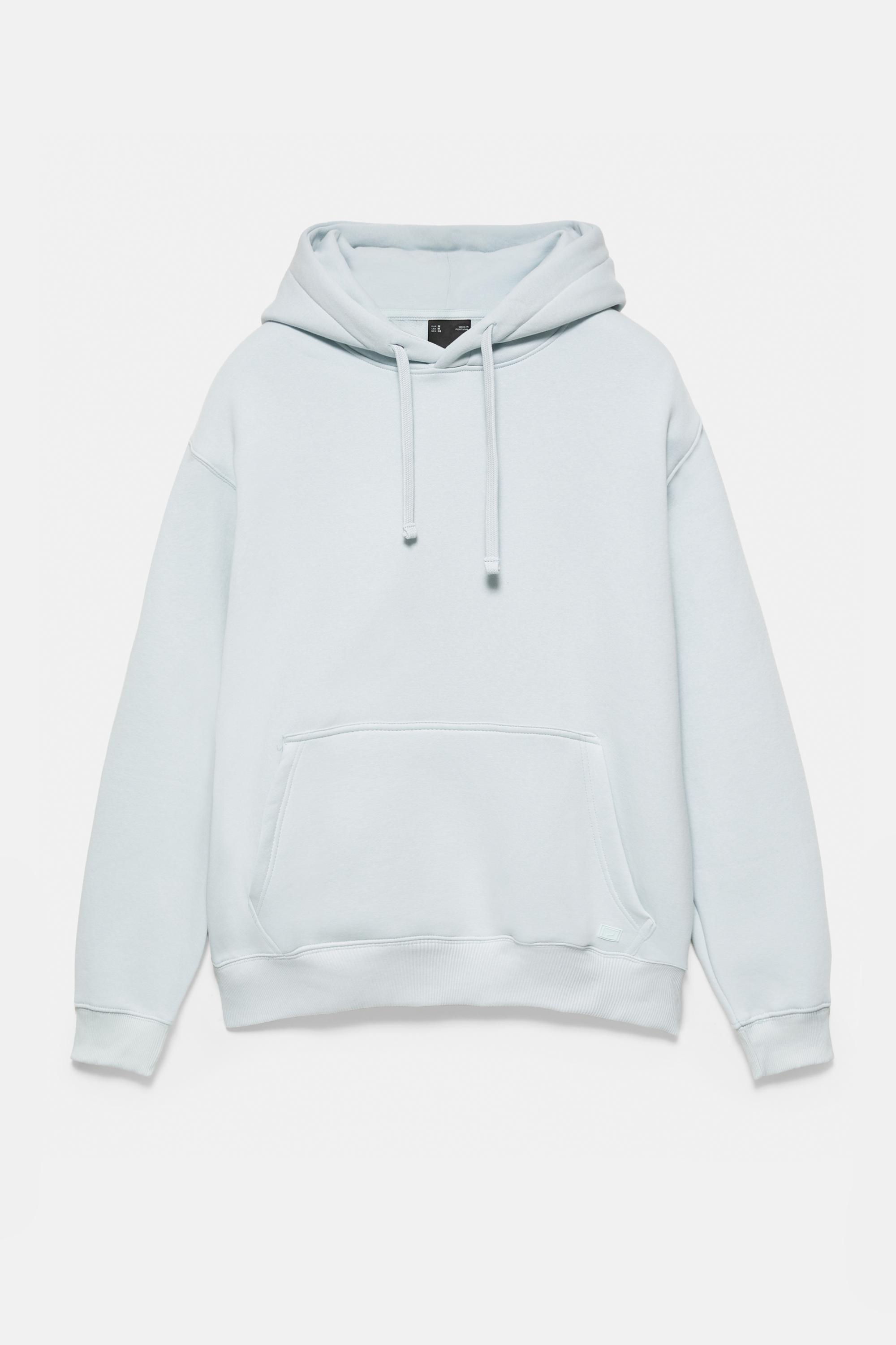 Basic hoodie — Sky blue