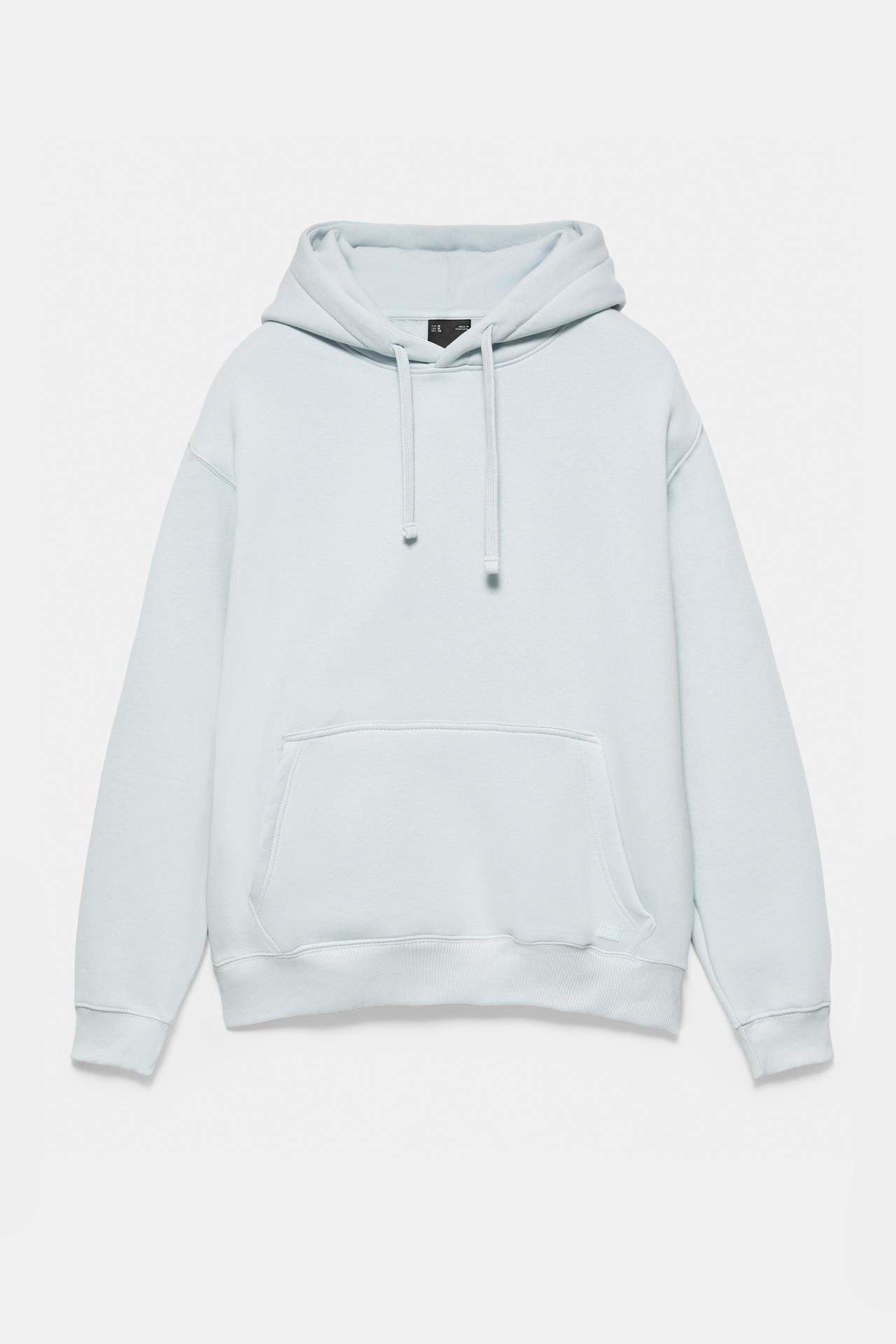 Basic hoodie — Sky blue