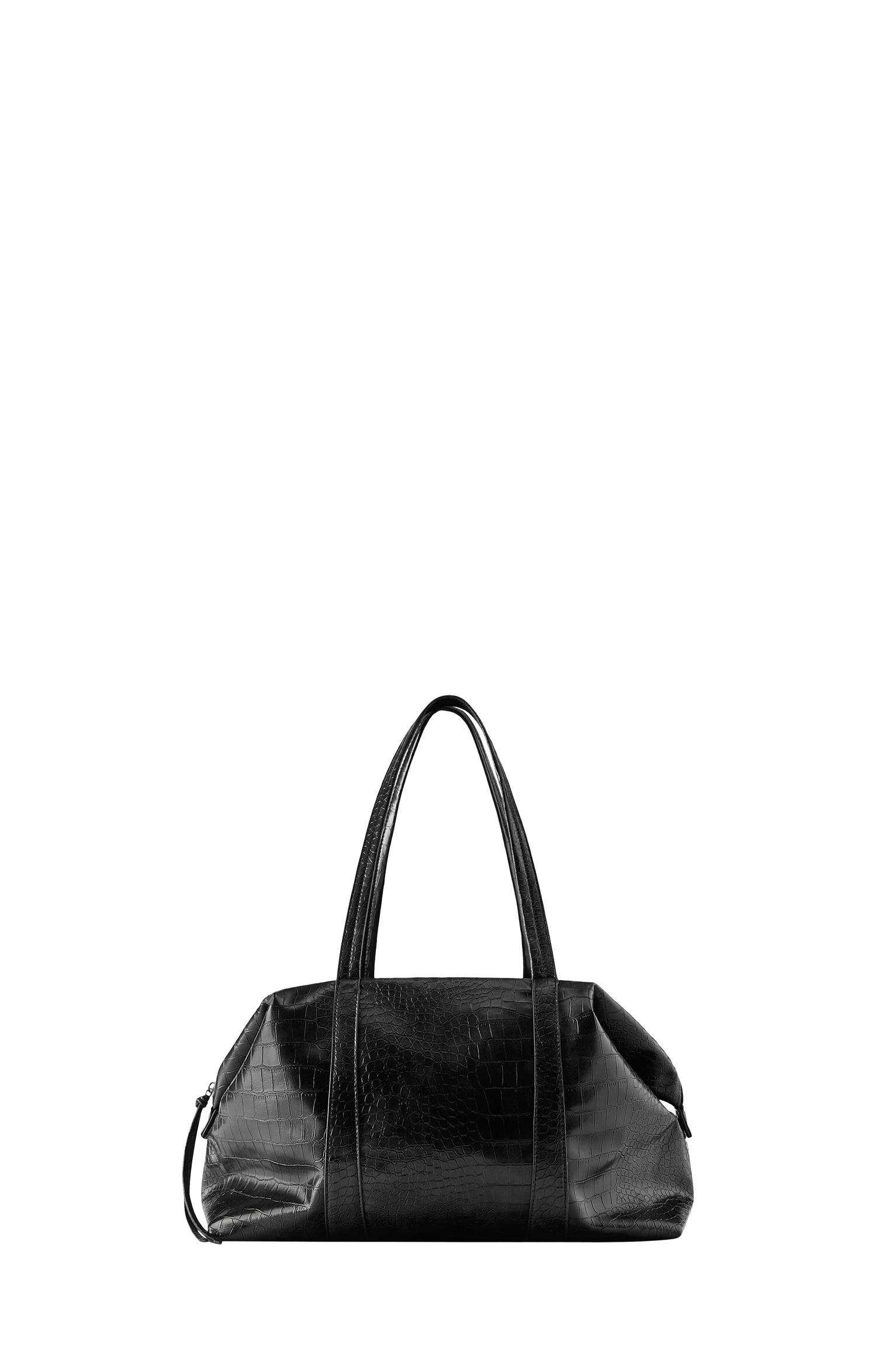 Pull&Bear Dokulu shopper çanta görsel 2