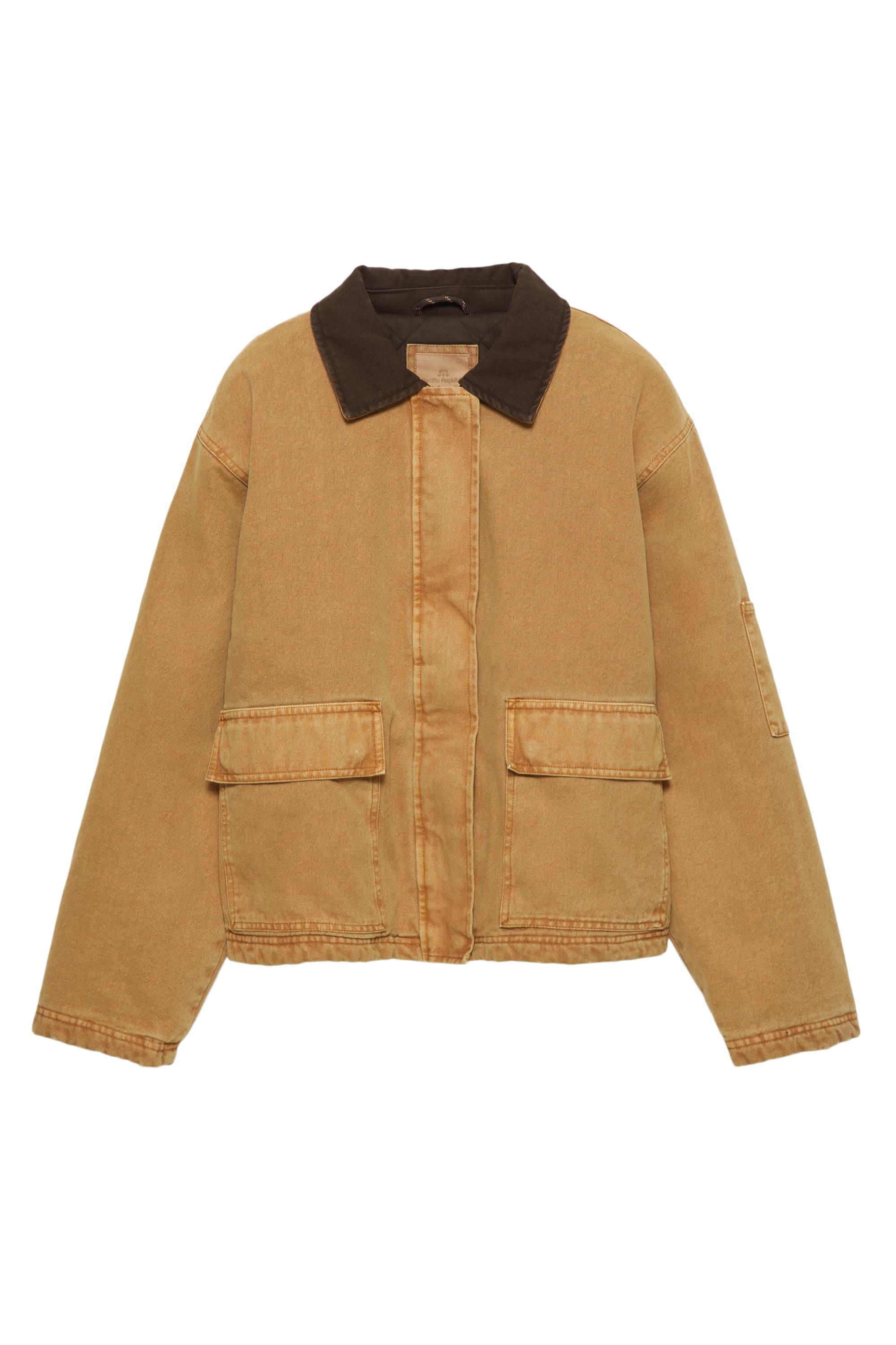 Kombine yakalı ceket - Görsel 5