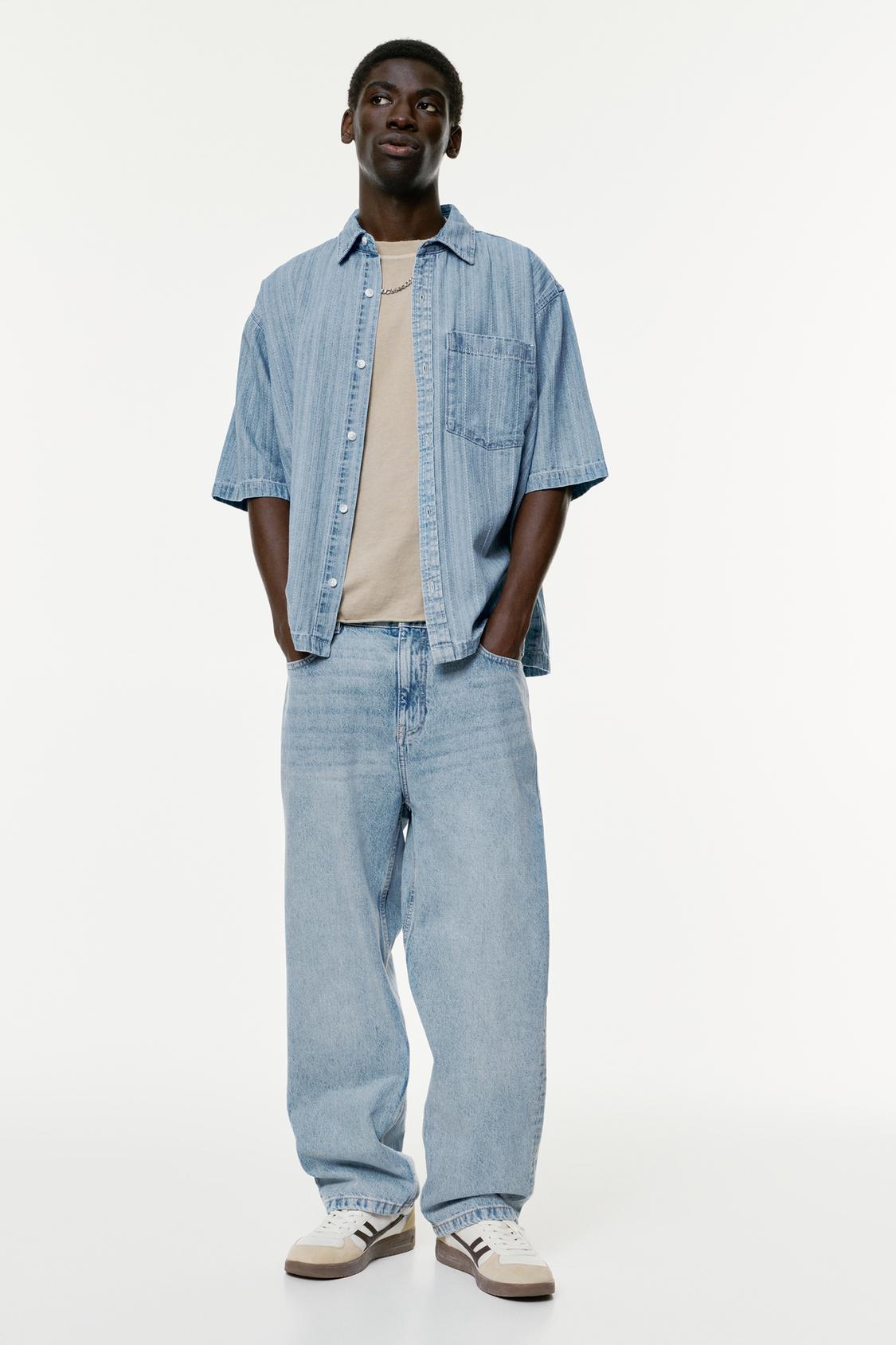 Clothing Jean Large Pull And Bear Baggy Jeans Pantalones Boyfriend