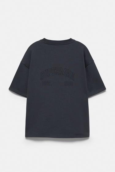 Superman short sleeve sweatshirt — Dark navy 2