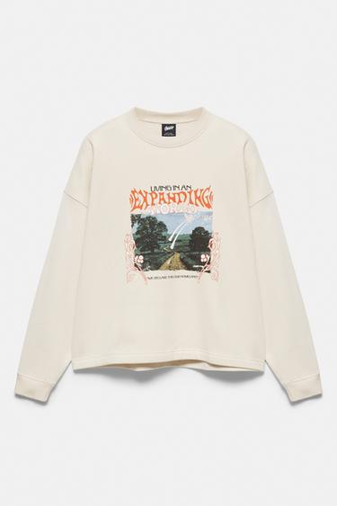 STWD graphic sweatshirt — Ecru 4