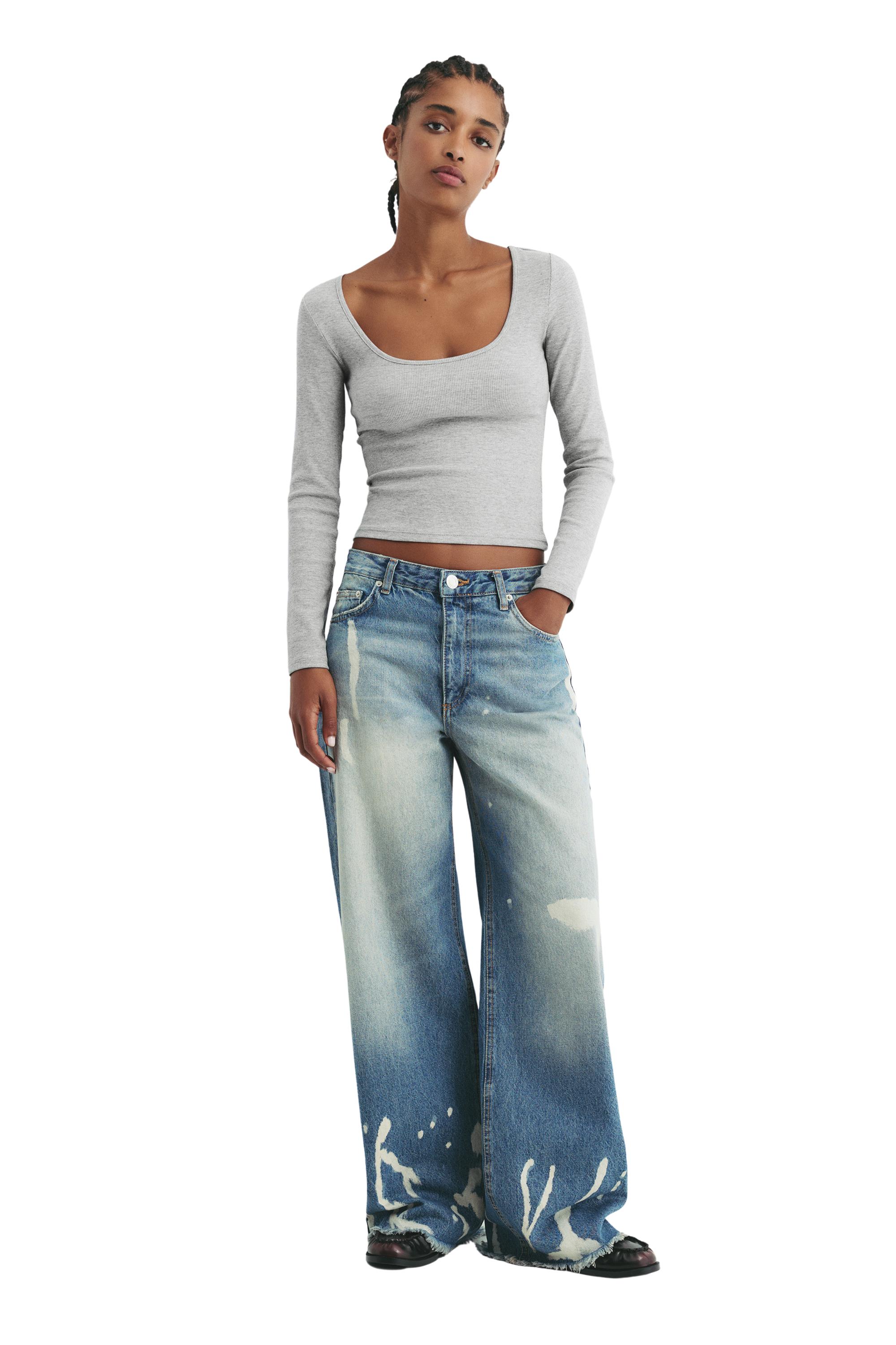 Fitilli bisiklet yaka tişört - Görsel 61