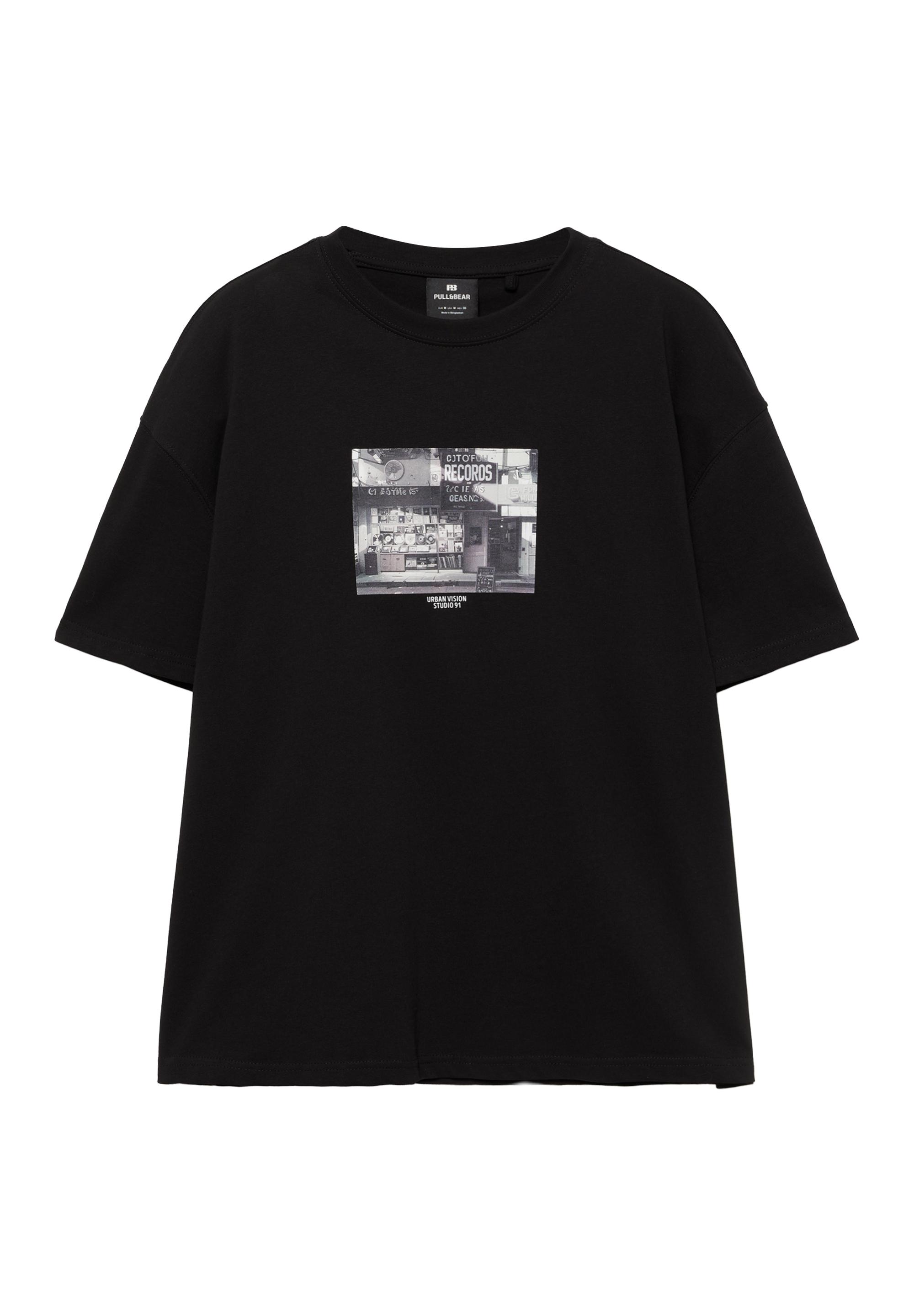 Urban Vision grafikli t-shirt - Görsel 5