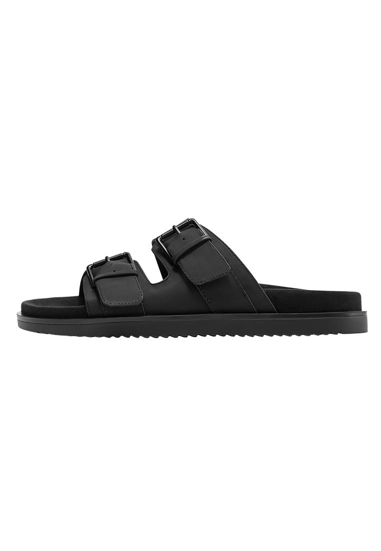 Buckled sandals — Black