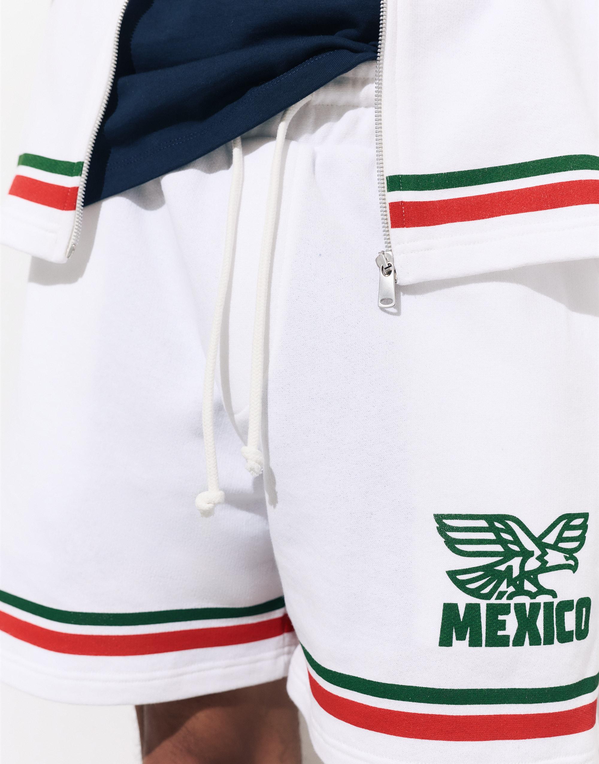 Mexico FIFA World Cup Bermuda shorts — Off white