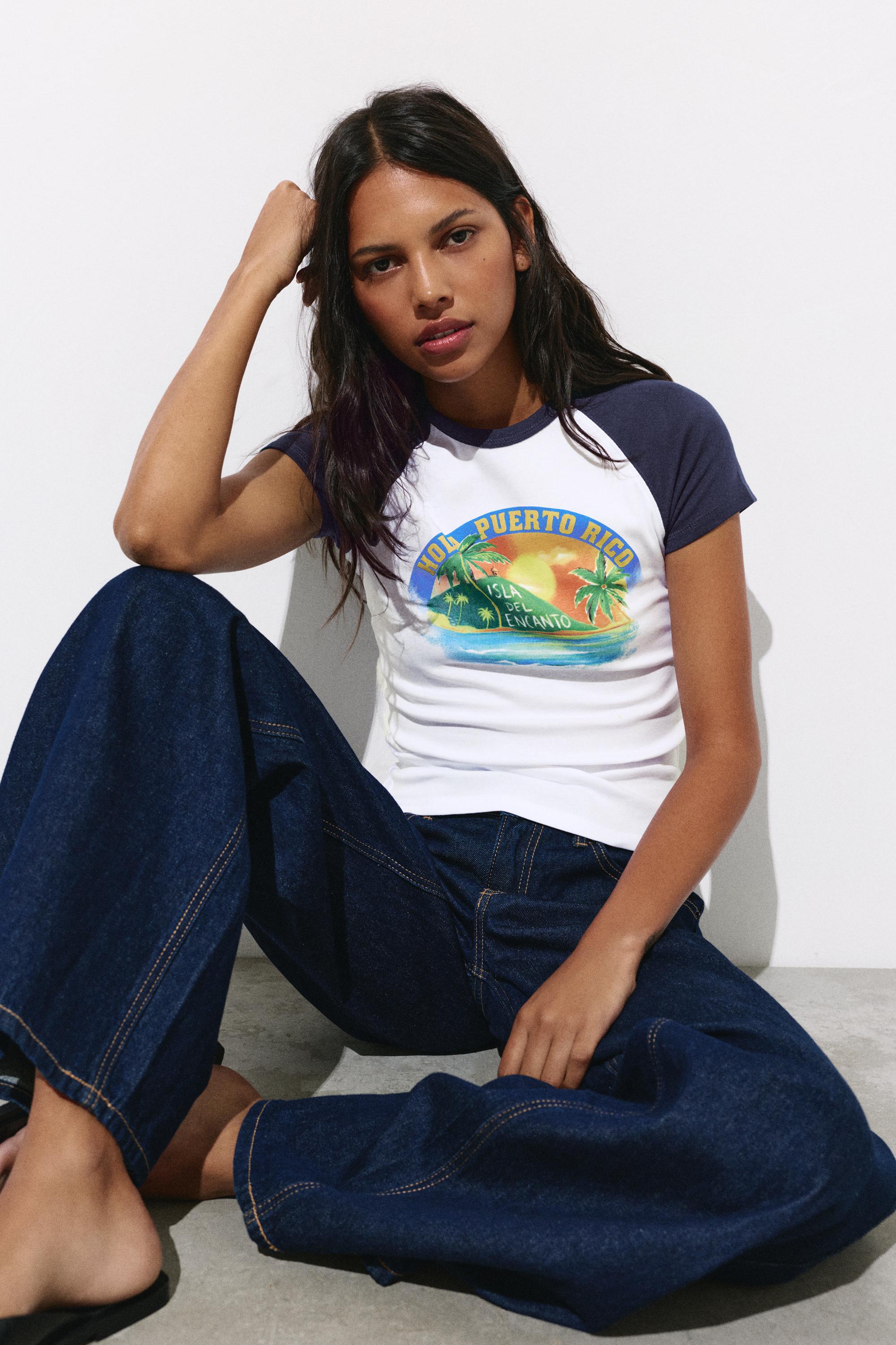 T-Shirt Gráfico Porto Rico
