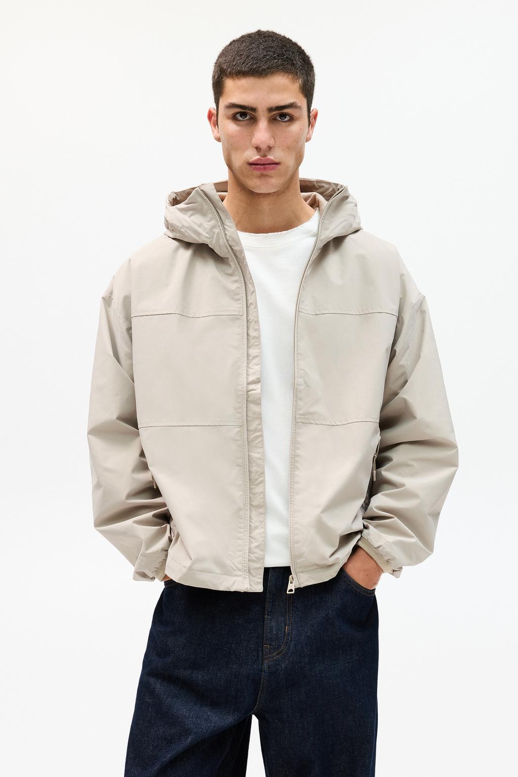 Chubasquero paneles PULL&BEAR